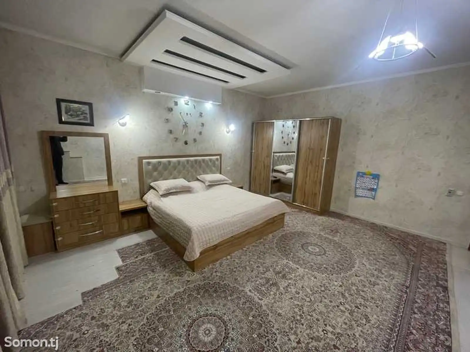 2-комн. квартира, 9 этаж, 90м², И.Сомони-1