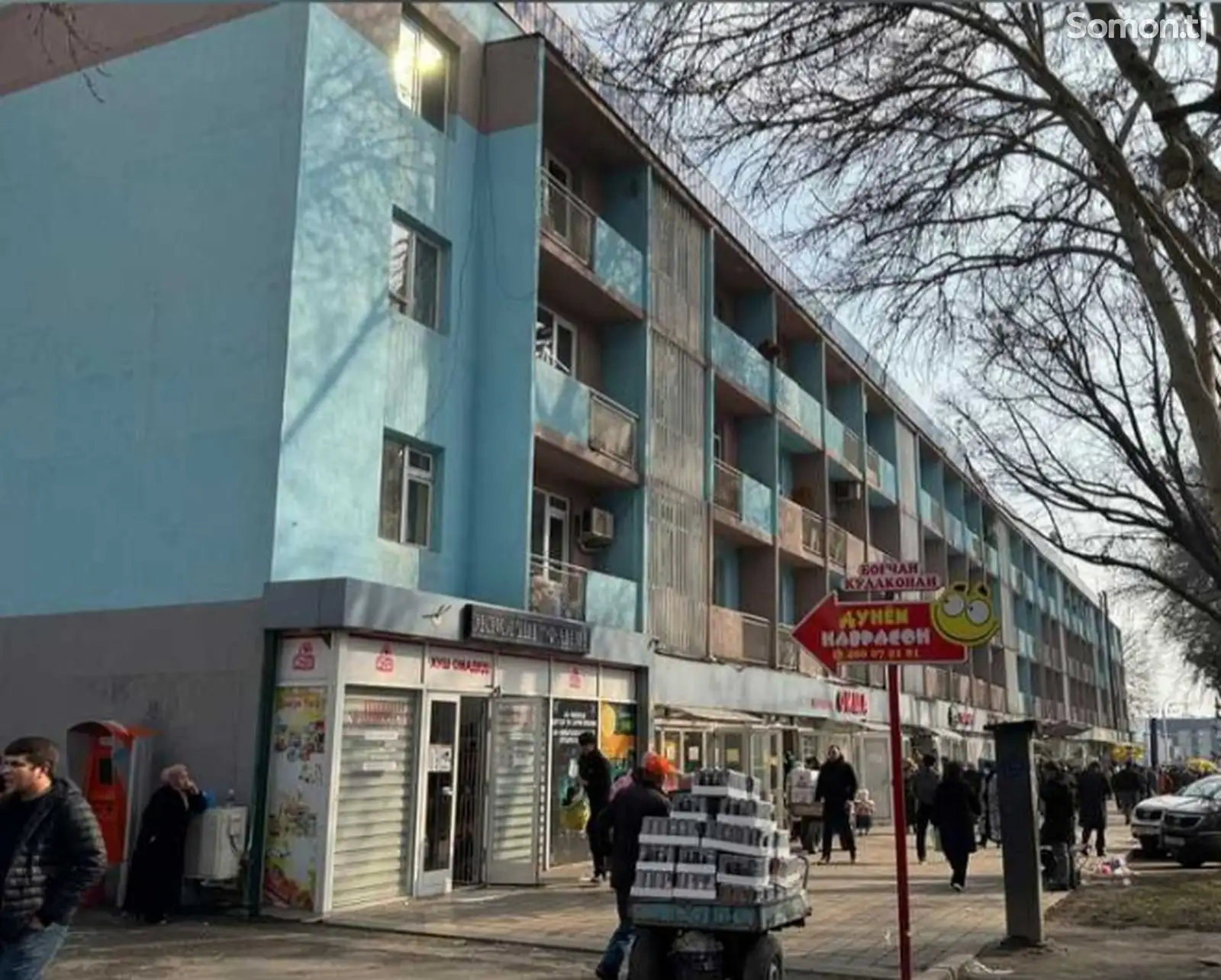 3-комн. квартира, 4 этаж, 72 м², Садбарг, ЖД Вокзал, Шохмансур-1