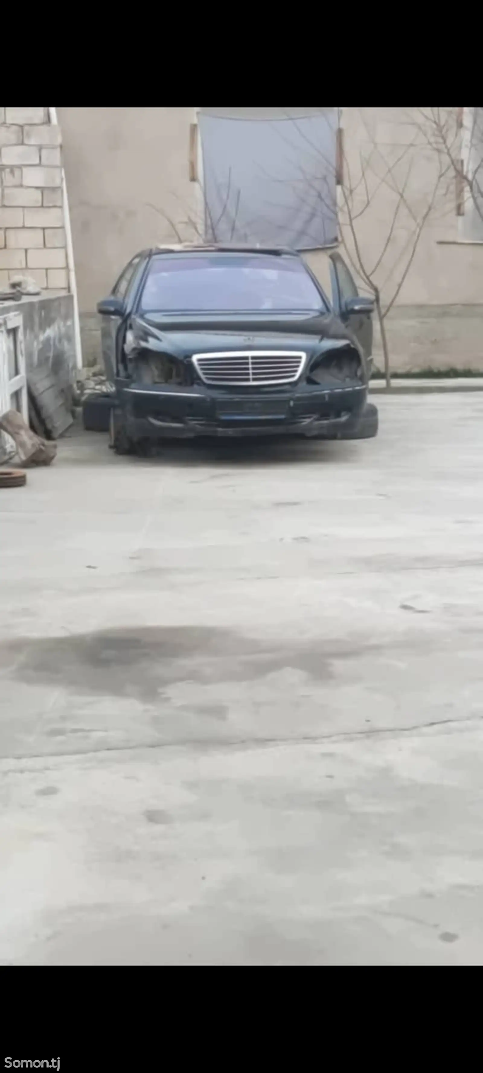 Mercedes Benz S class на запчасти