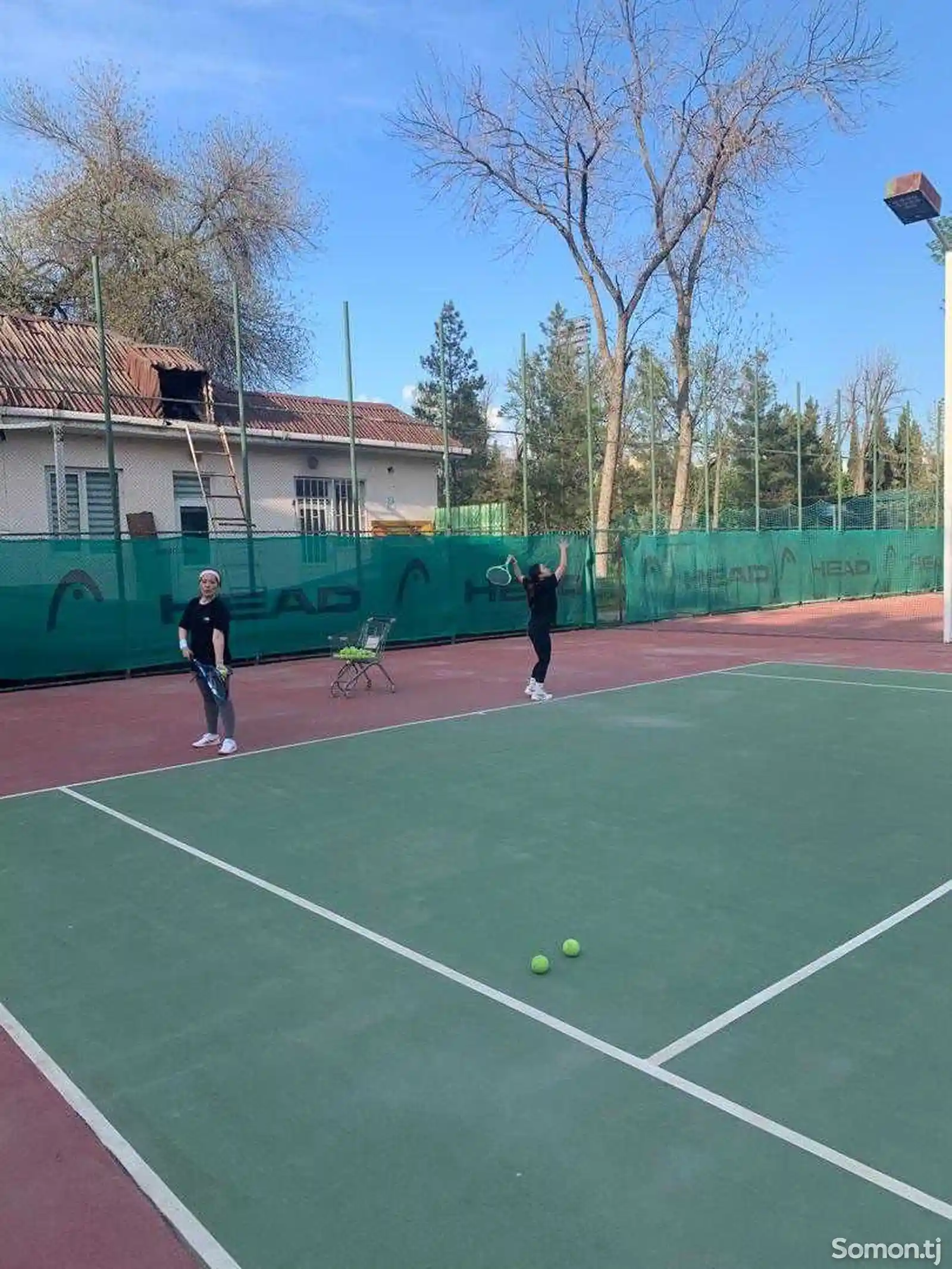 Уроки большого детского тенниса-5
