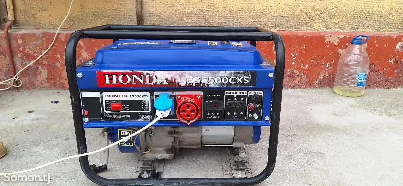 Бинзиновый Генератор Honda-1