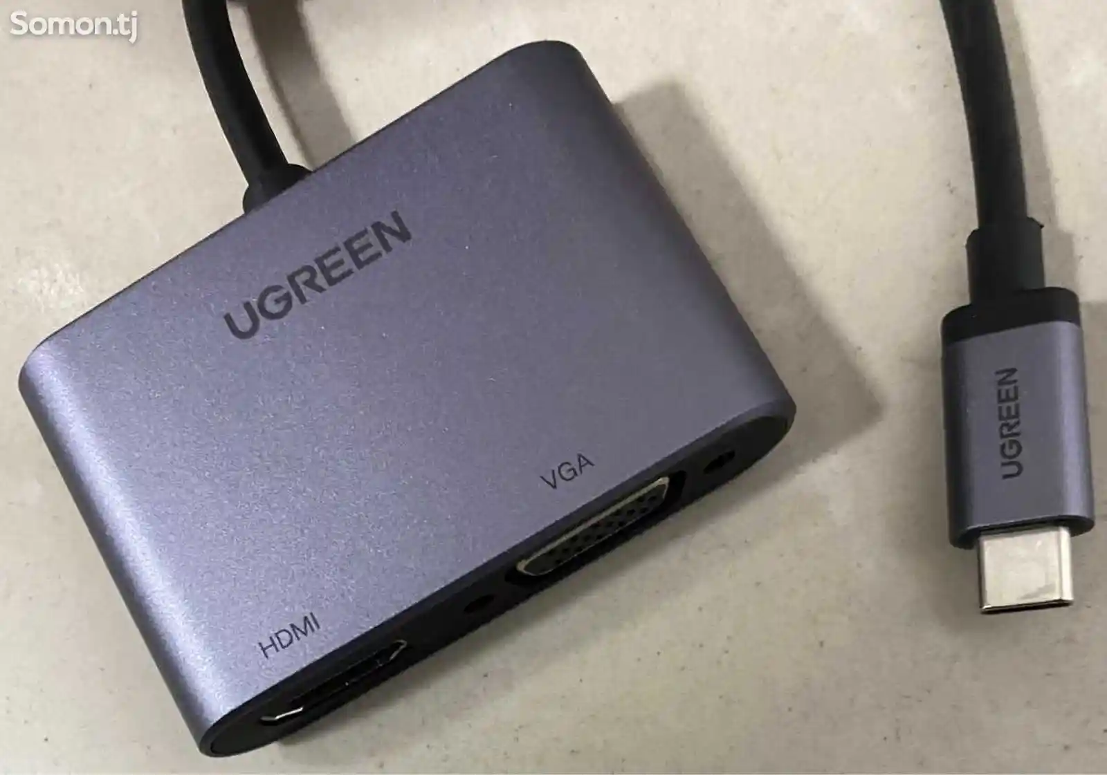 Адаптер USB-C to HDMI +VGA-4