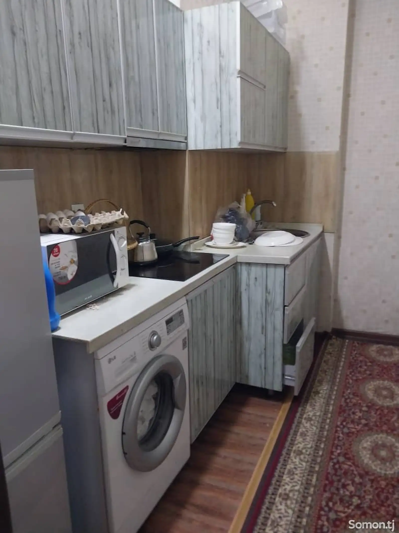 2-комн. квартира, 3 этаж, 60м², Шохмансур-5