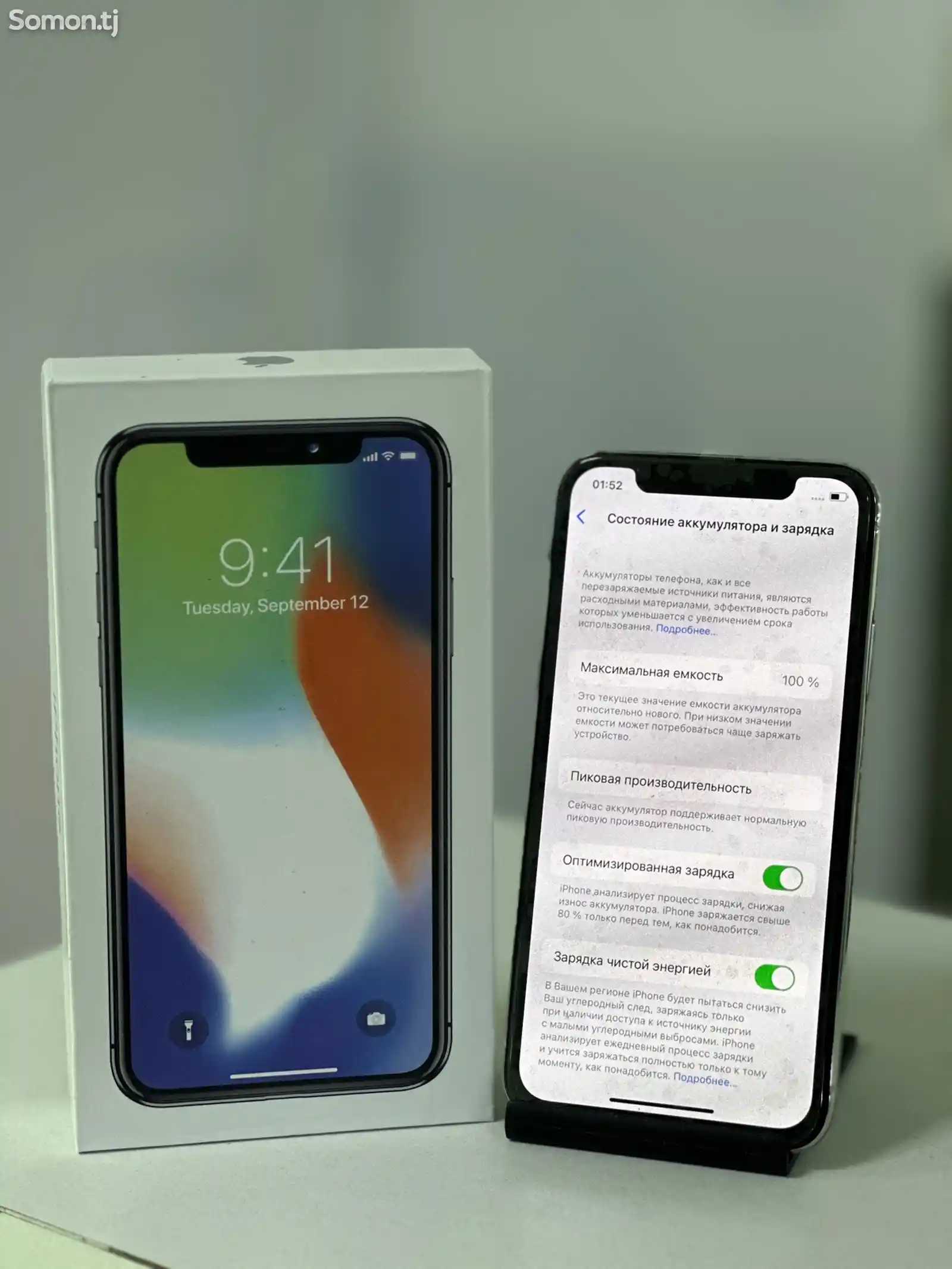 Apple iPhone X, 256 gb, Silver-4