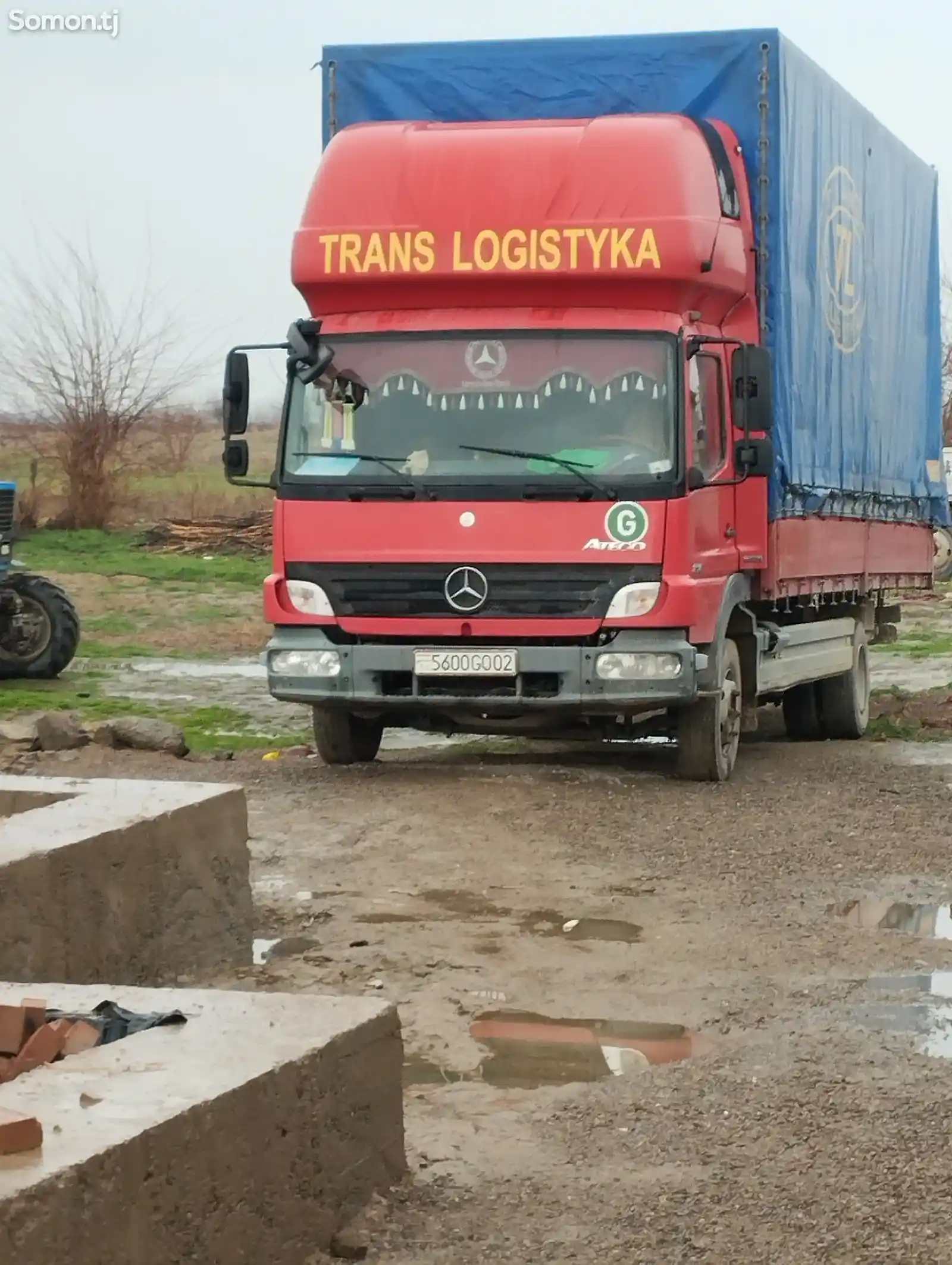 Бортовой грузовик Mercedes-Benz Atego, 2008-2