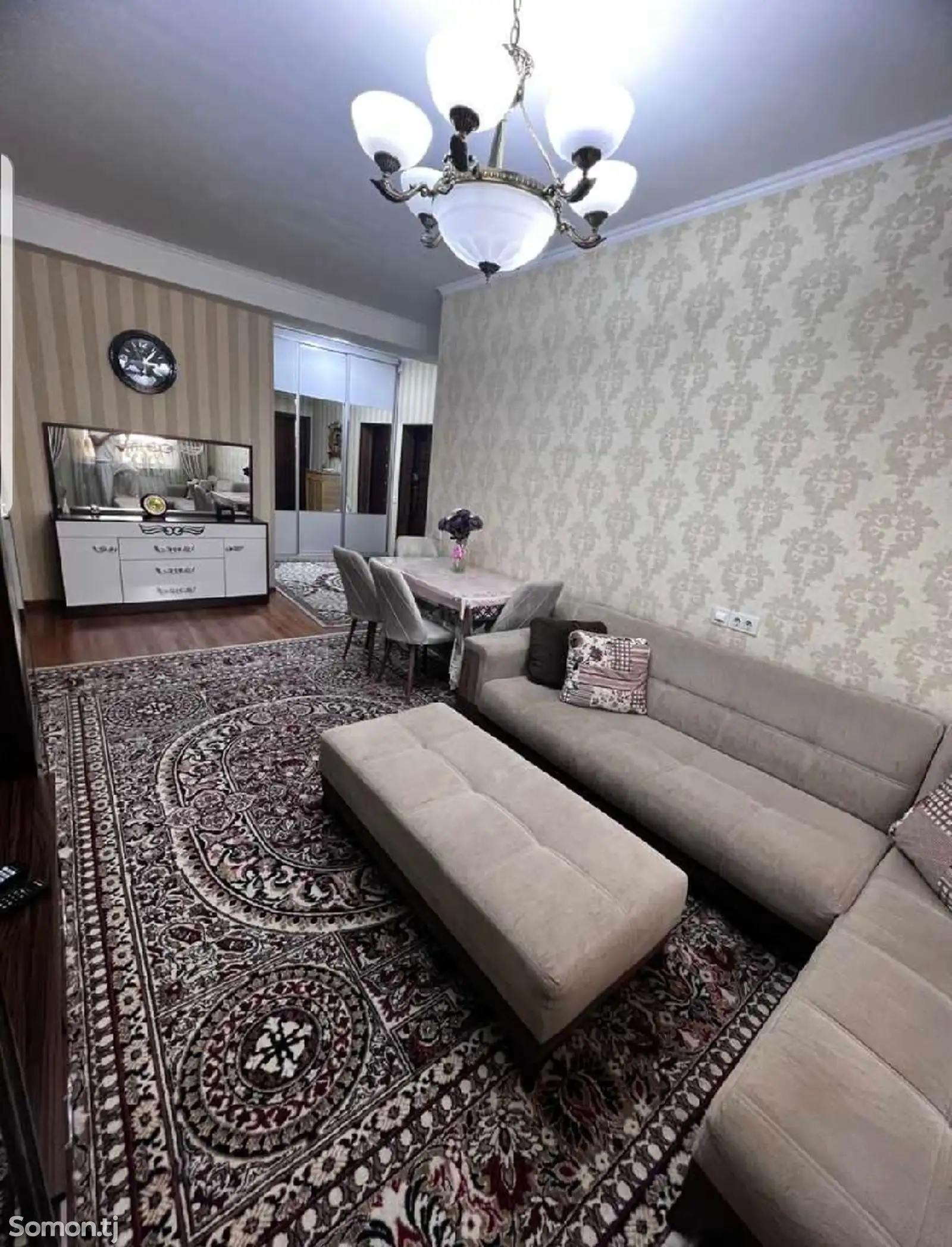 3-комн. квартира, 8 этаж, 80м², Сино-1