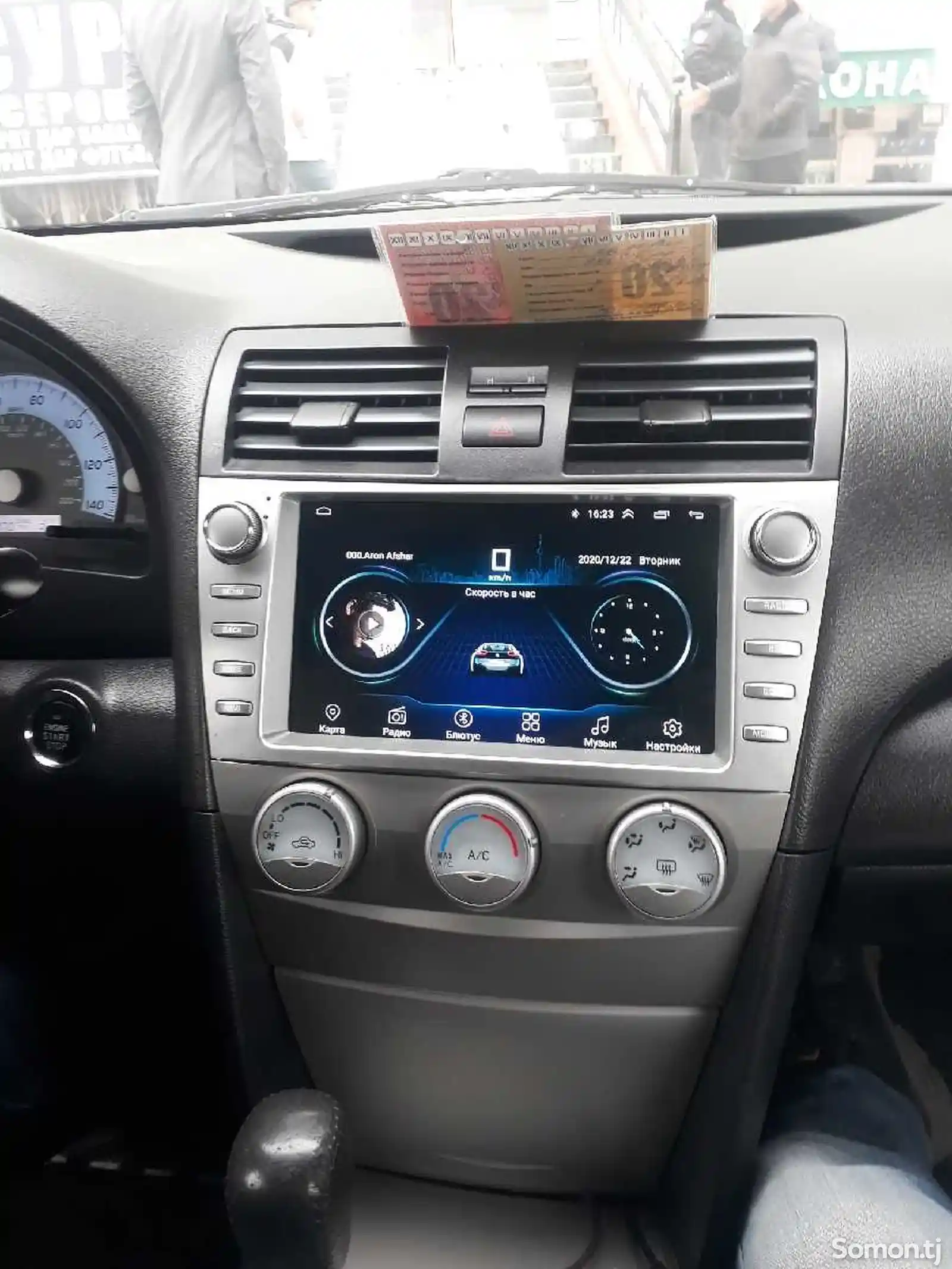 Штатный монитор от Toyota Camry 2-1