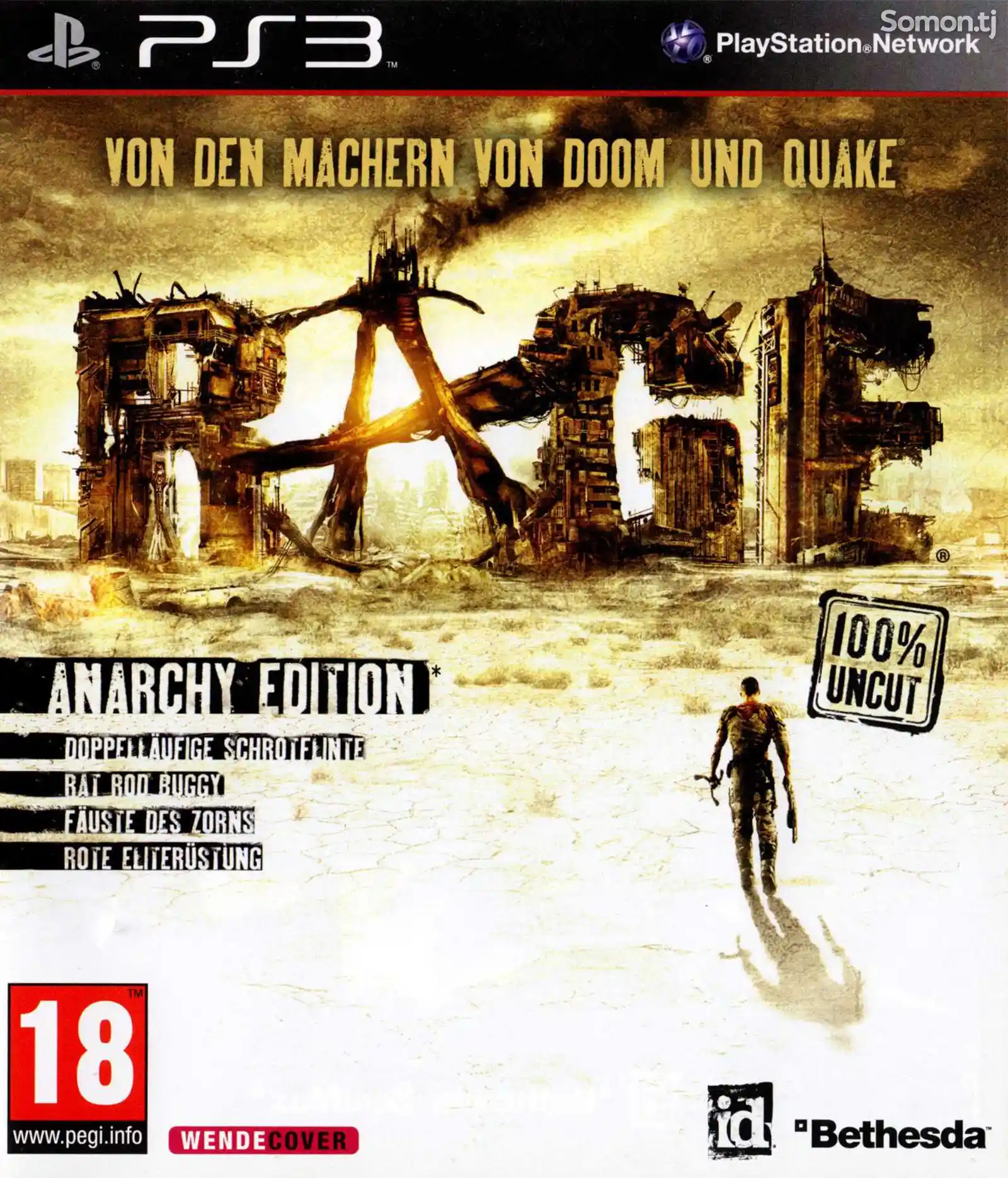 Игра Rage для Play Station-3
