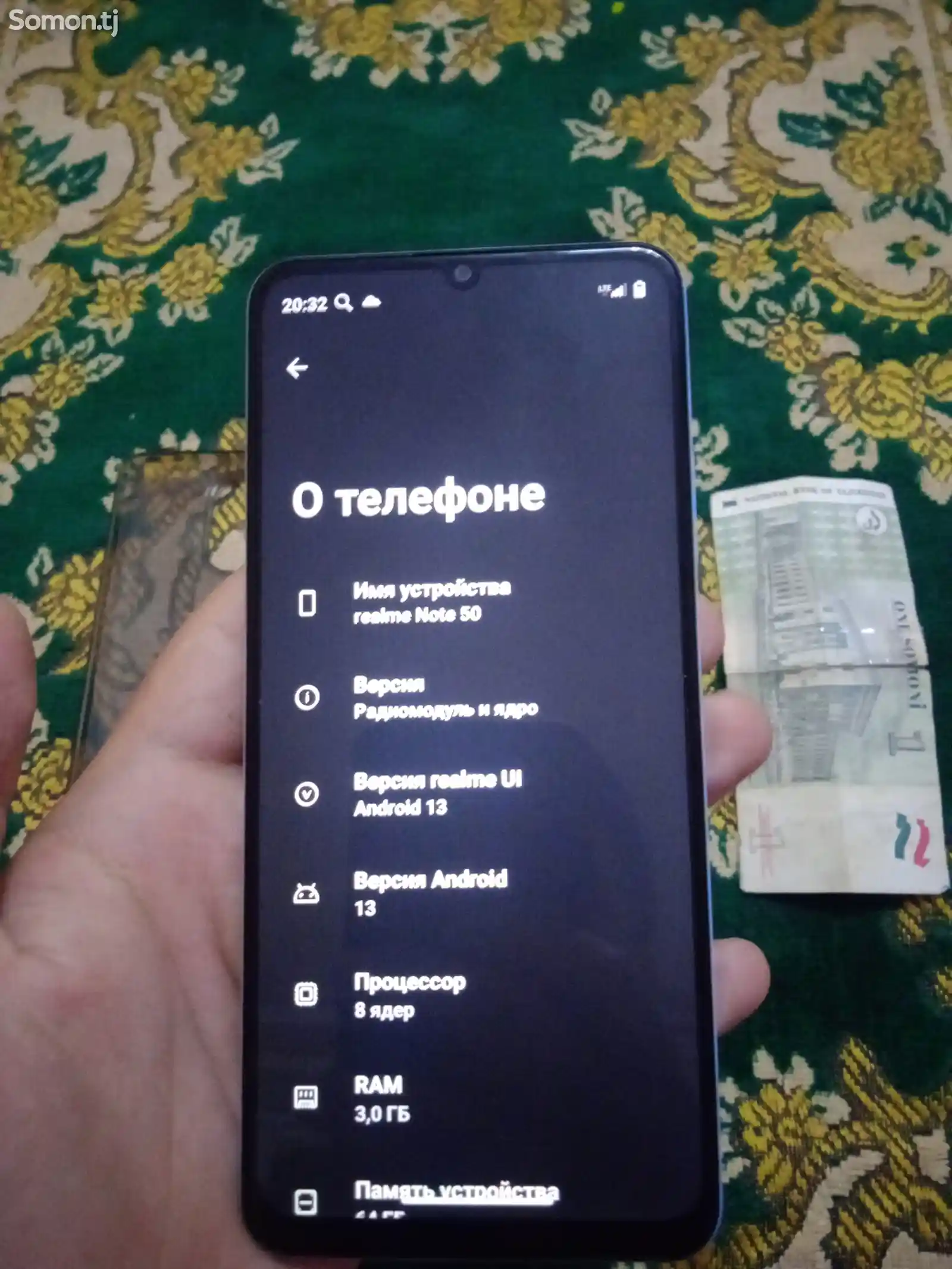 Realme note 50-6