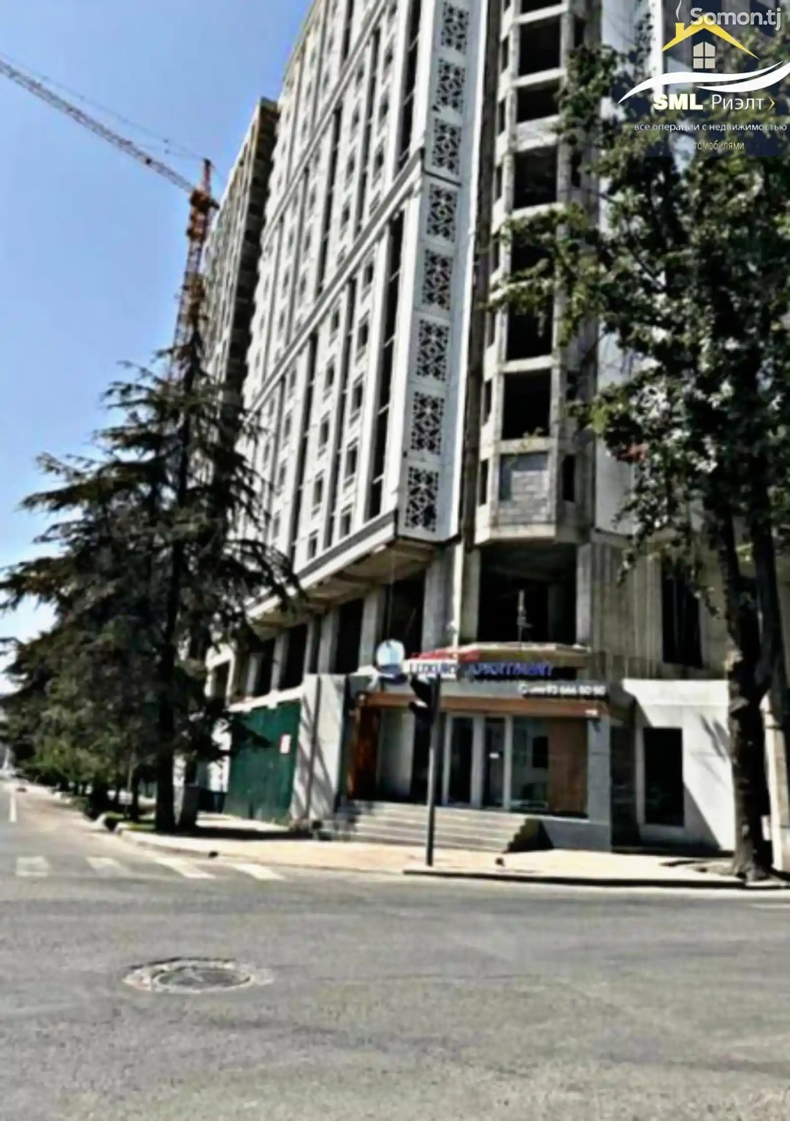 1-комн. квартира, 10 этаж, 53 м², Сомони-1