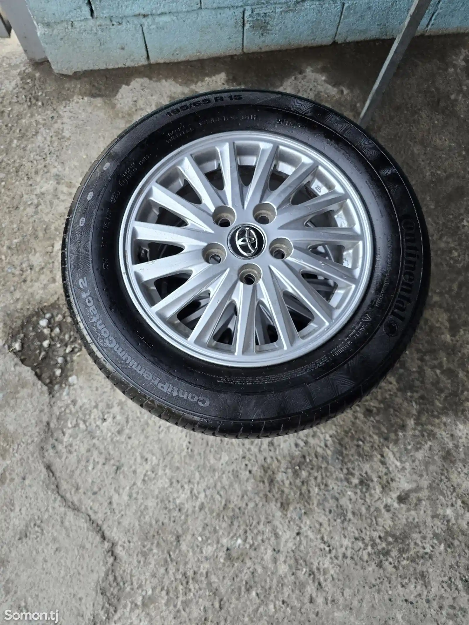 Диски и шины от Toyota 195/65 R15-5