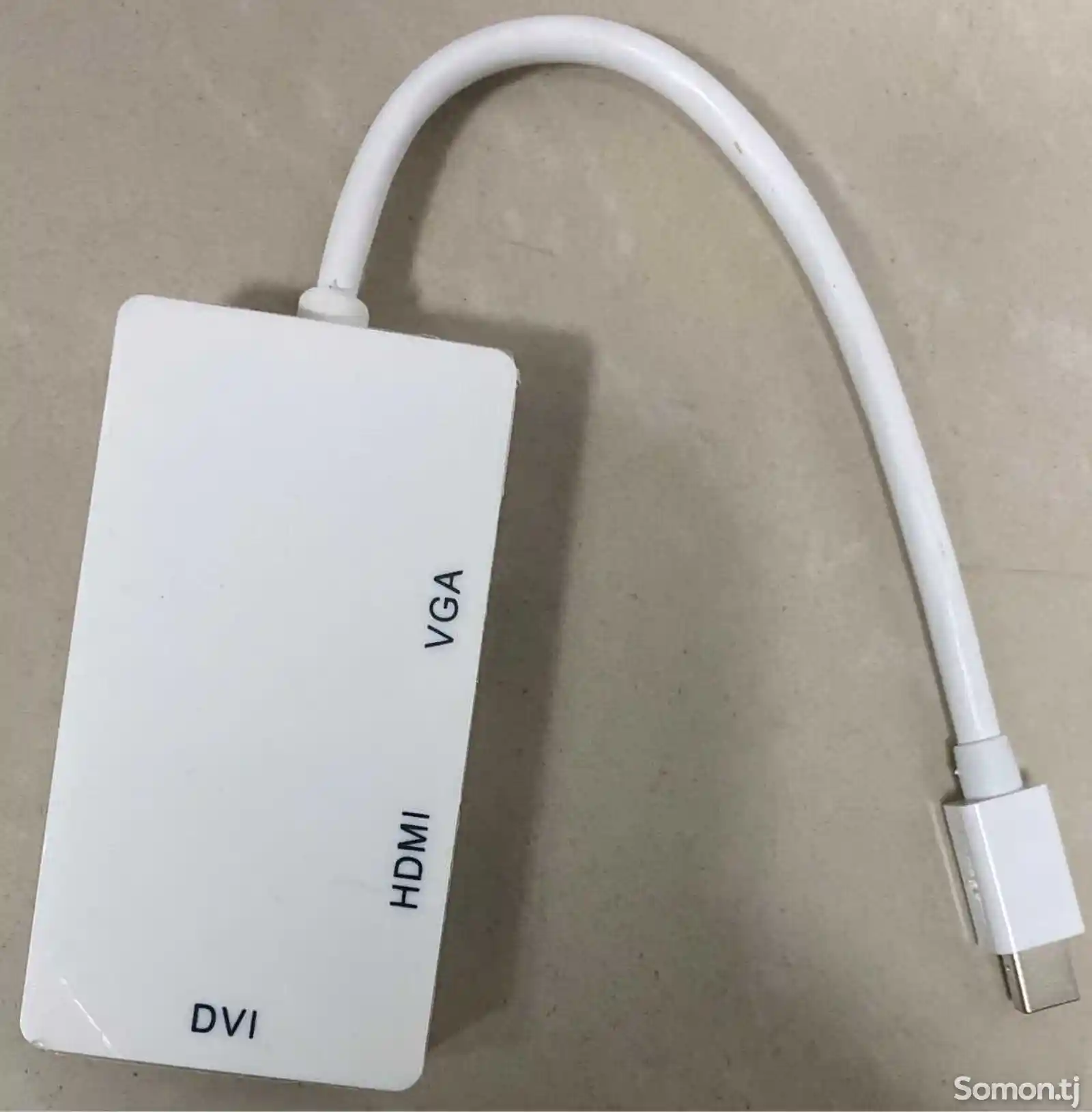 Адаптер Mini DisplayPort to HDMI+VGA+DVI-2