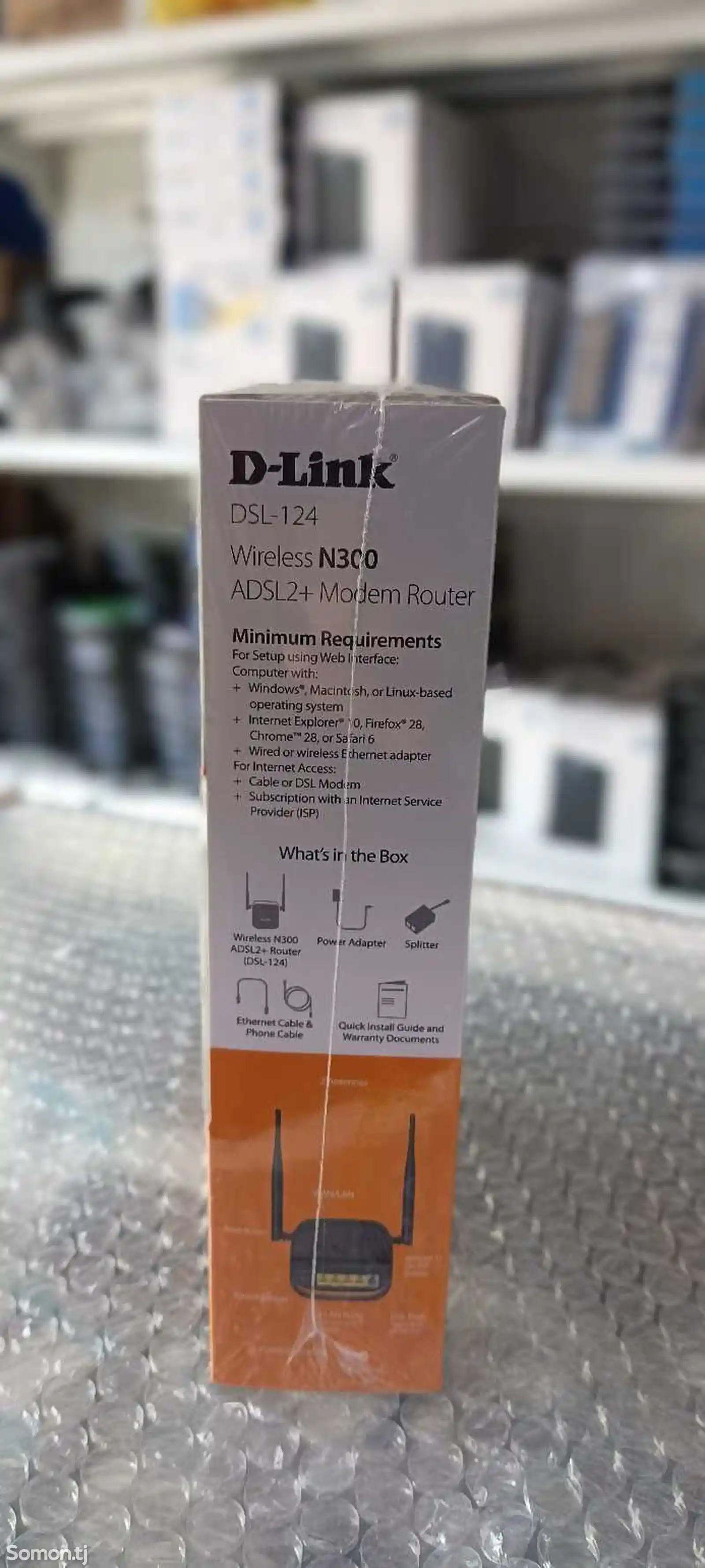 Модем D-Link DSL-2750U/ R1A Беспроводной маршрутизатор N300 ADSL2+ с п-2