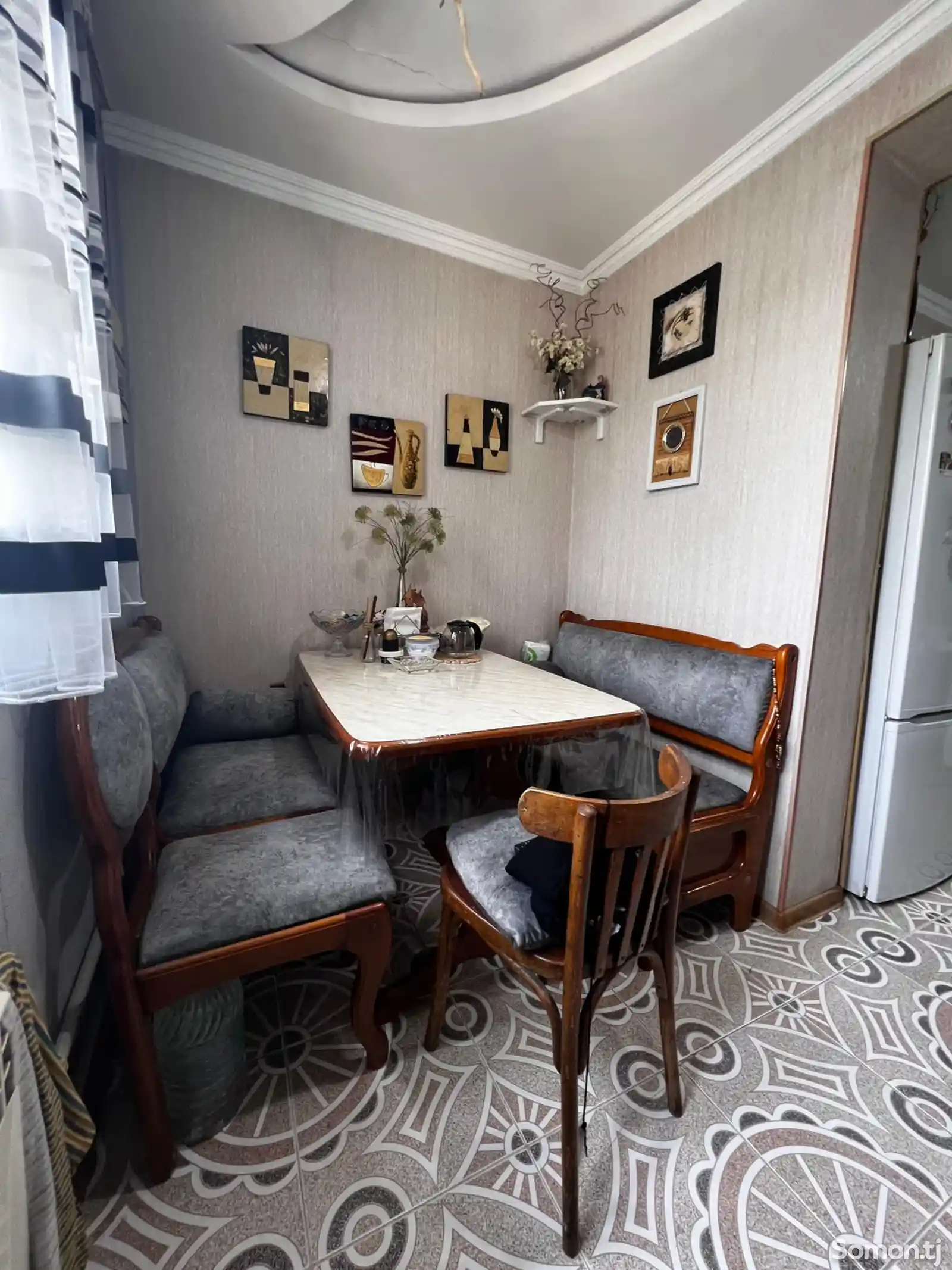 4-комн. квартира, 4 этаж, 86 м², Сино-3