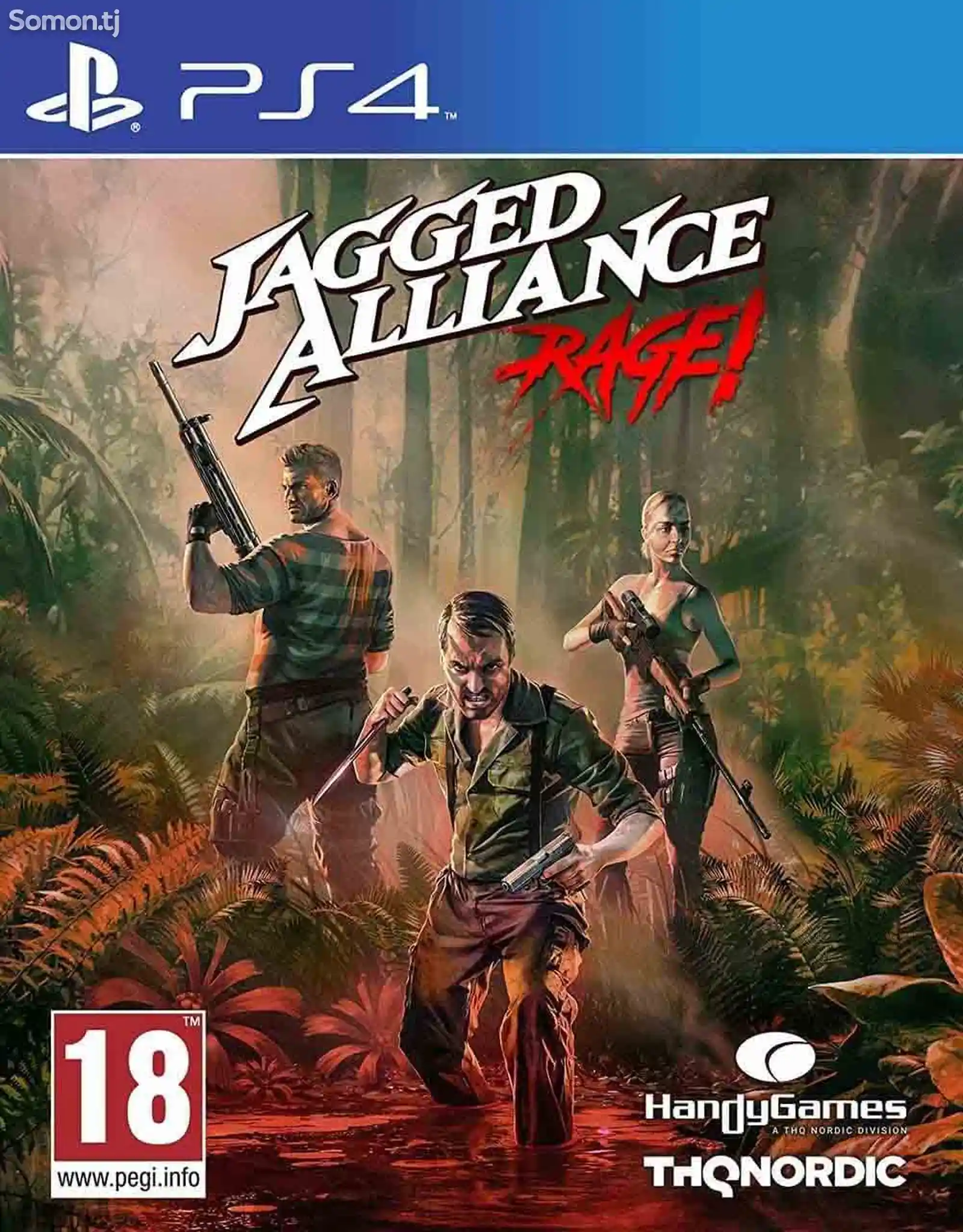 Игра Jagged Alliance для PS-4 / 5.05 / 6.72 / 7.02 / 7.55 / 9.00 /-1