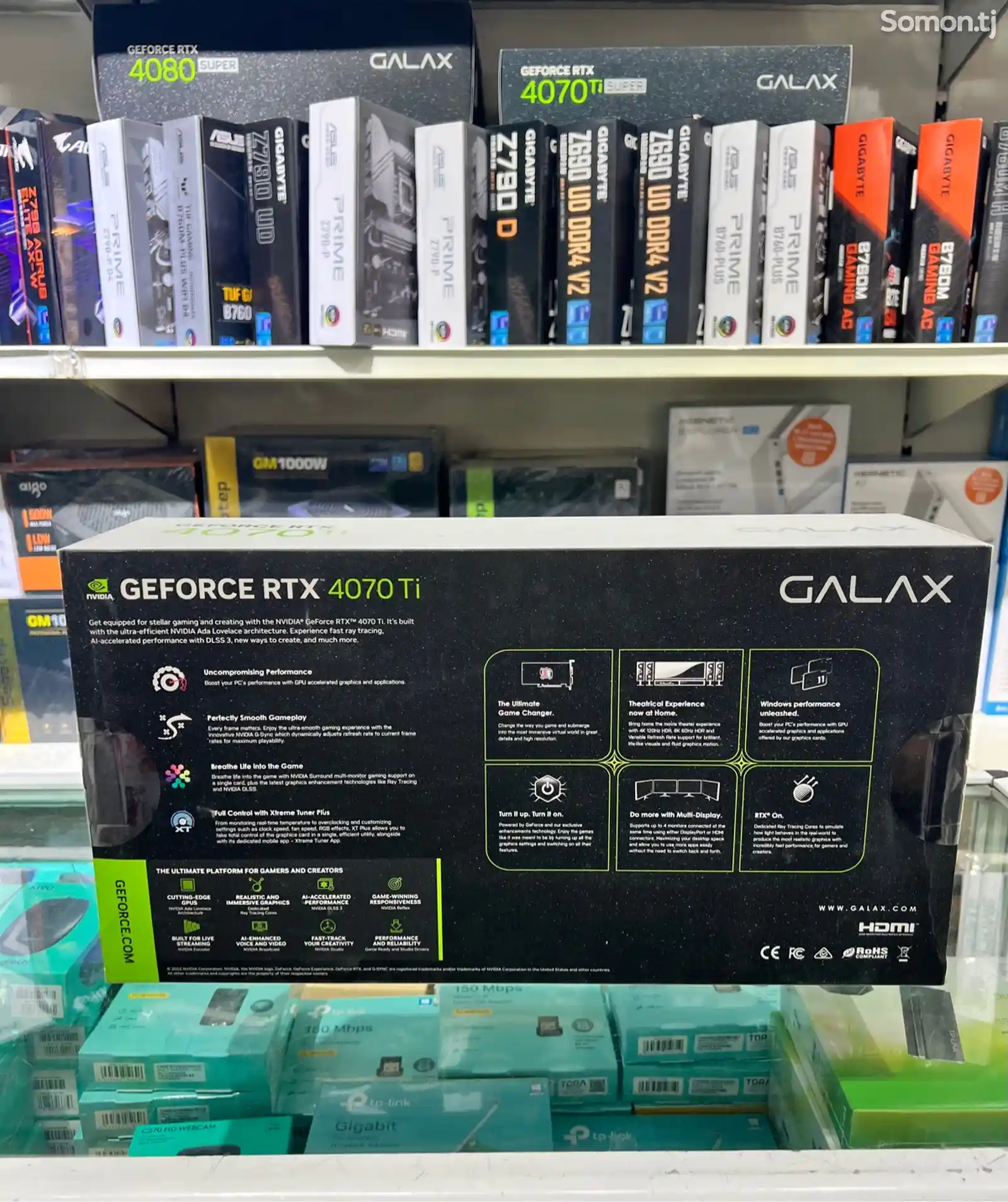 Видеокарта Galax Geforce Rtx 4070TI EX Gamer White V2 12Gb-2