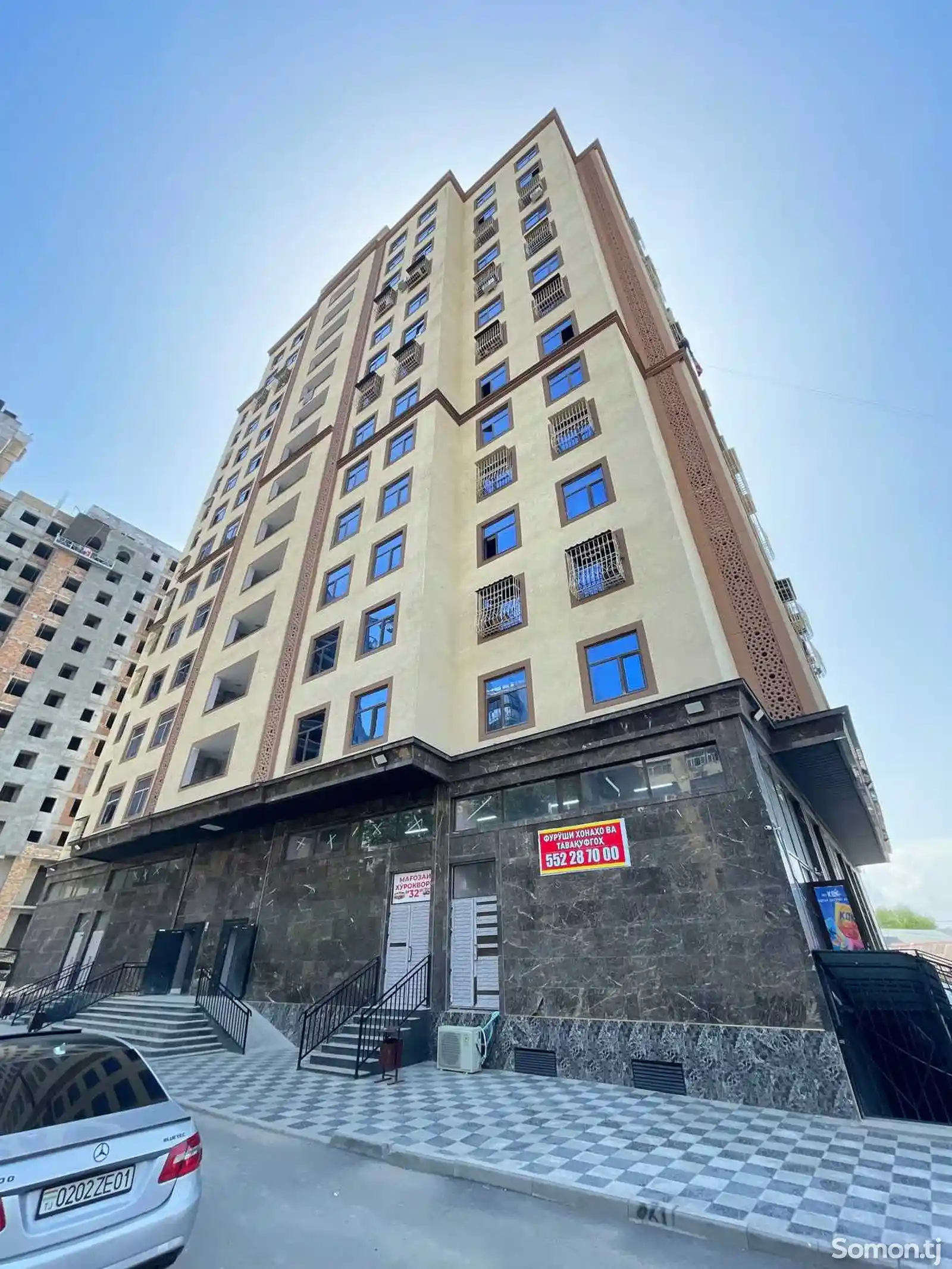 3-комн. квартира, 14 этаж, 90 м², Мохи нав-1