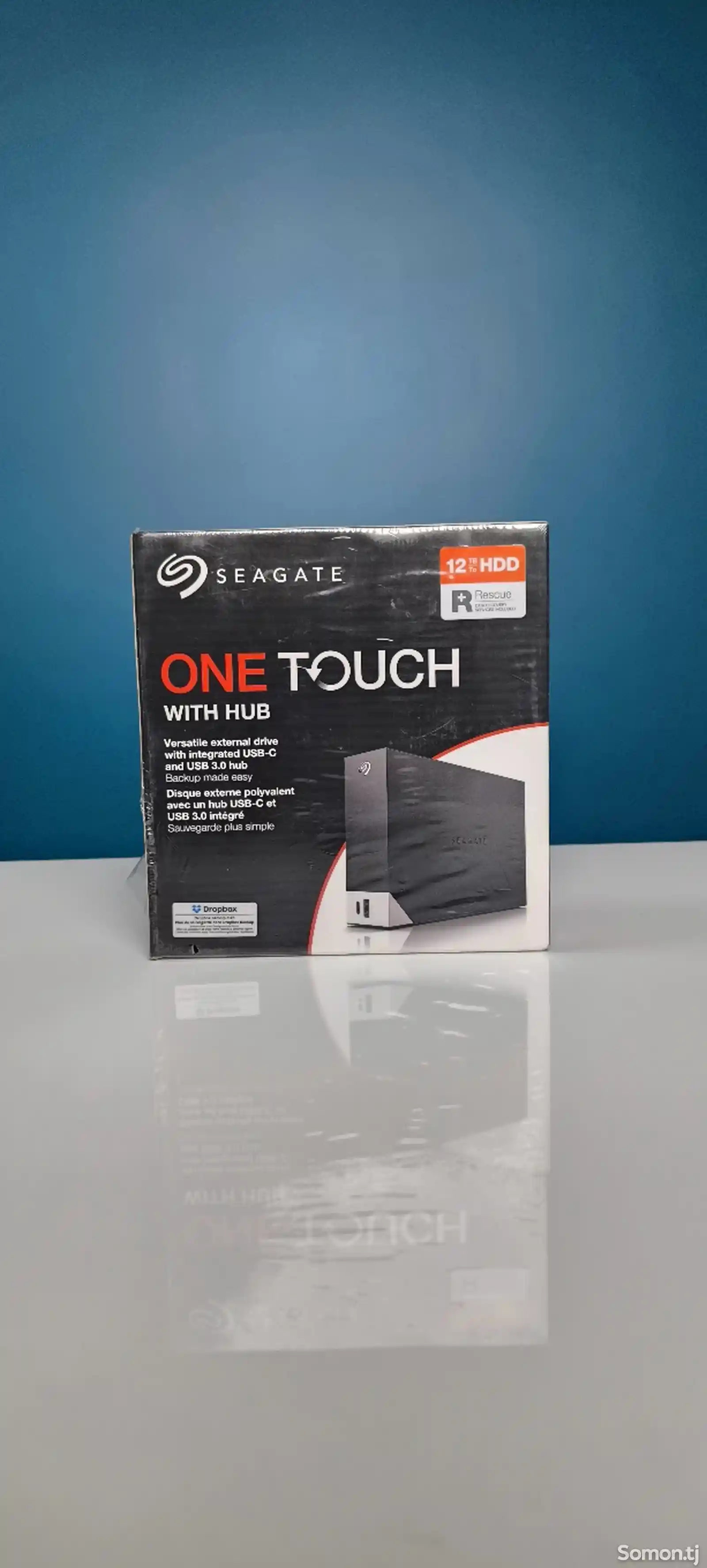 Внешний жёсткий диск 12Tb Seagate One Touch Hub-2