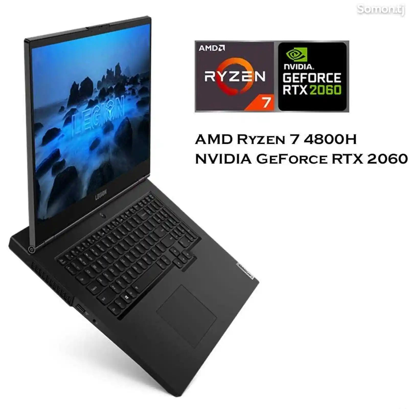 Ноутбук Lenovo Lygion AMD Raizen 7 4800H NVIDIA GeForce RTX 2060 16g-7