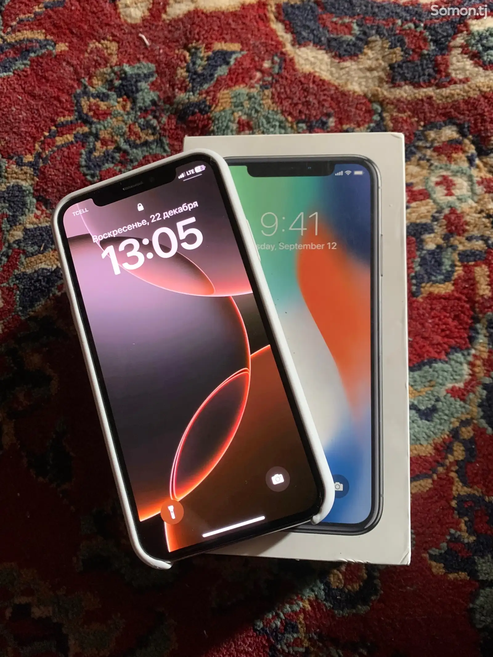 Apple iPhone X, 64 gb, Silver-1