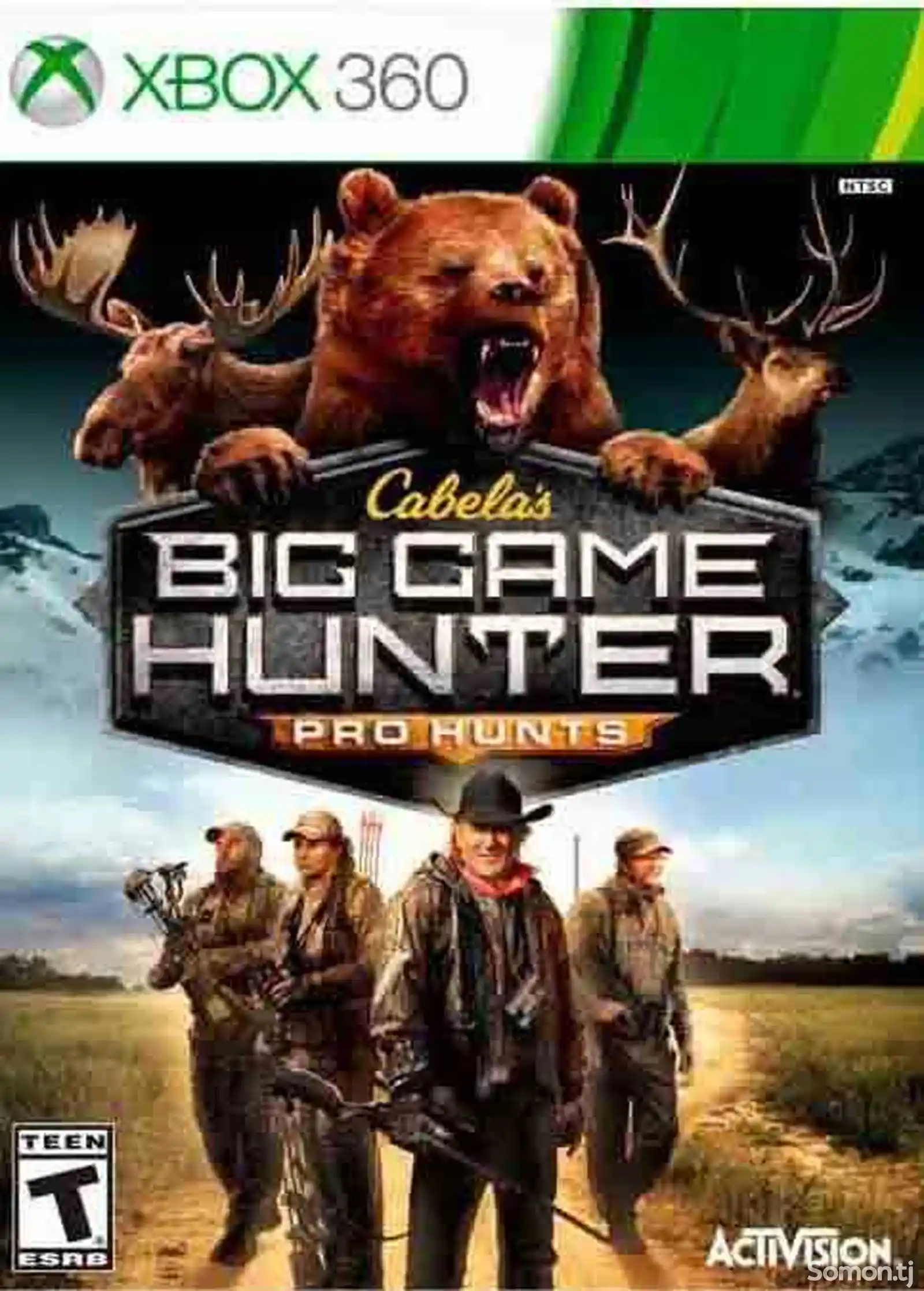 Игра Cabelas big game Hunter pro Hunts для прошитых Xbox 360