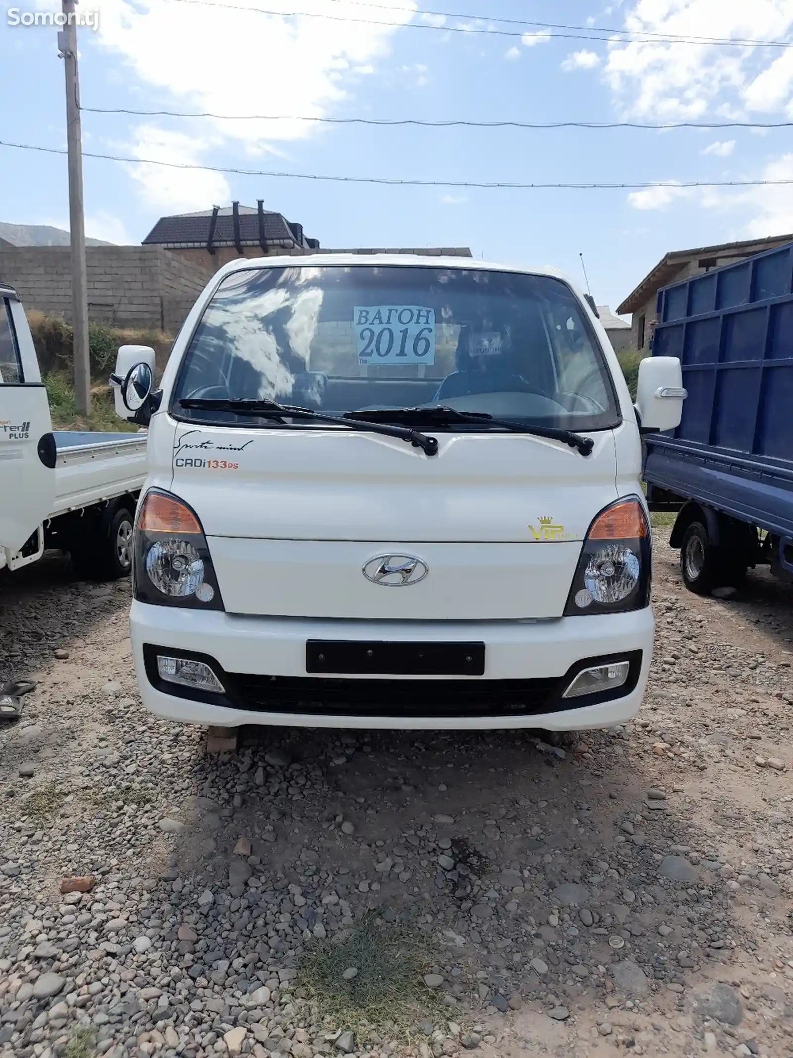 Бортовой автомобиль Hyundai Porter II, 2016-1