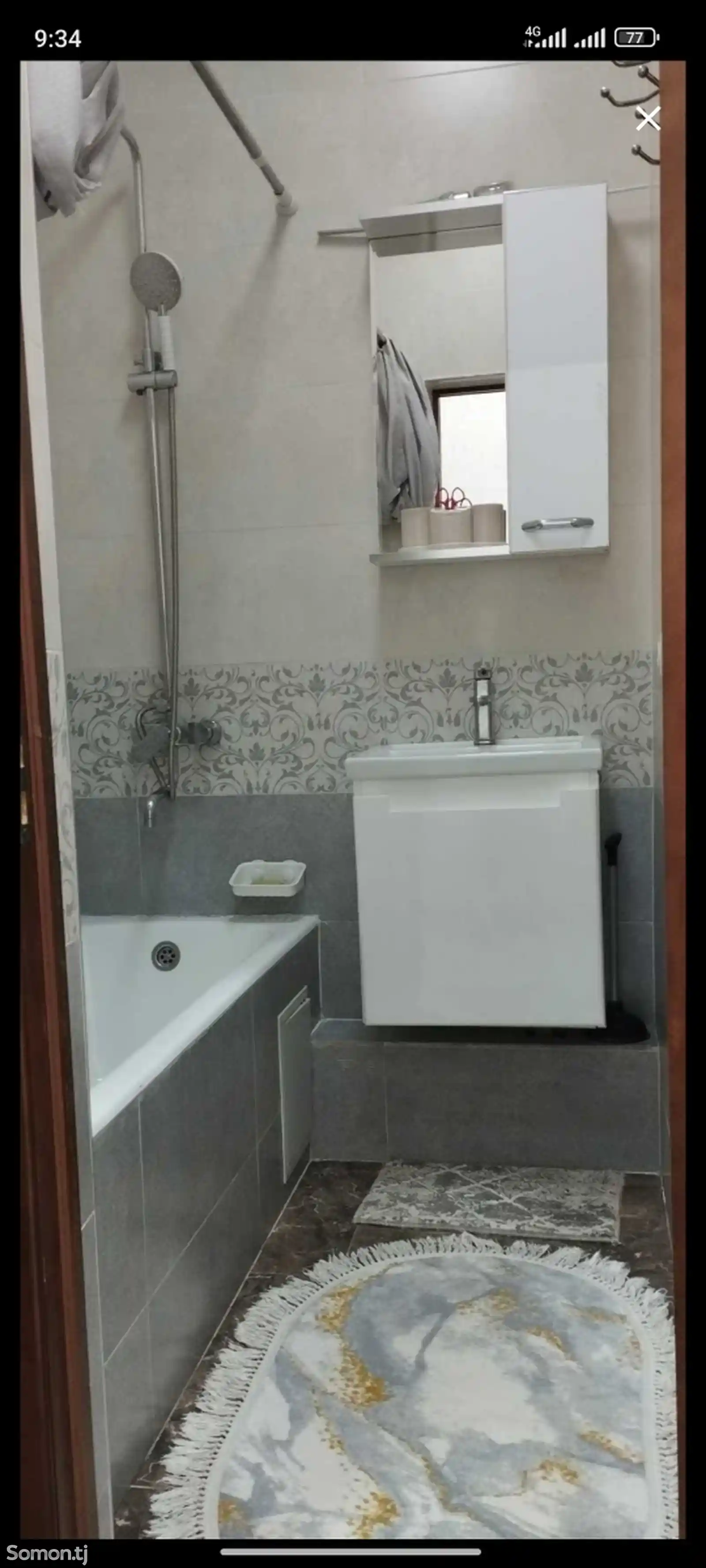 3-комн. квартира, 15 этаж, 60м², Рудаки 102-7