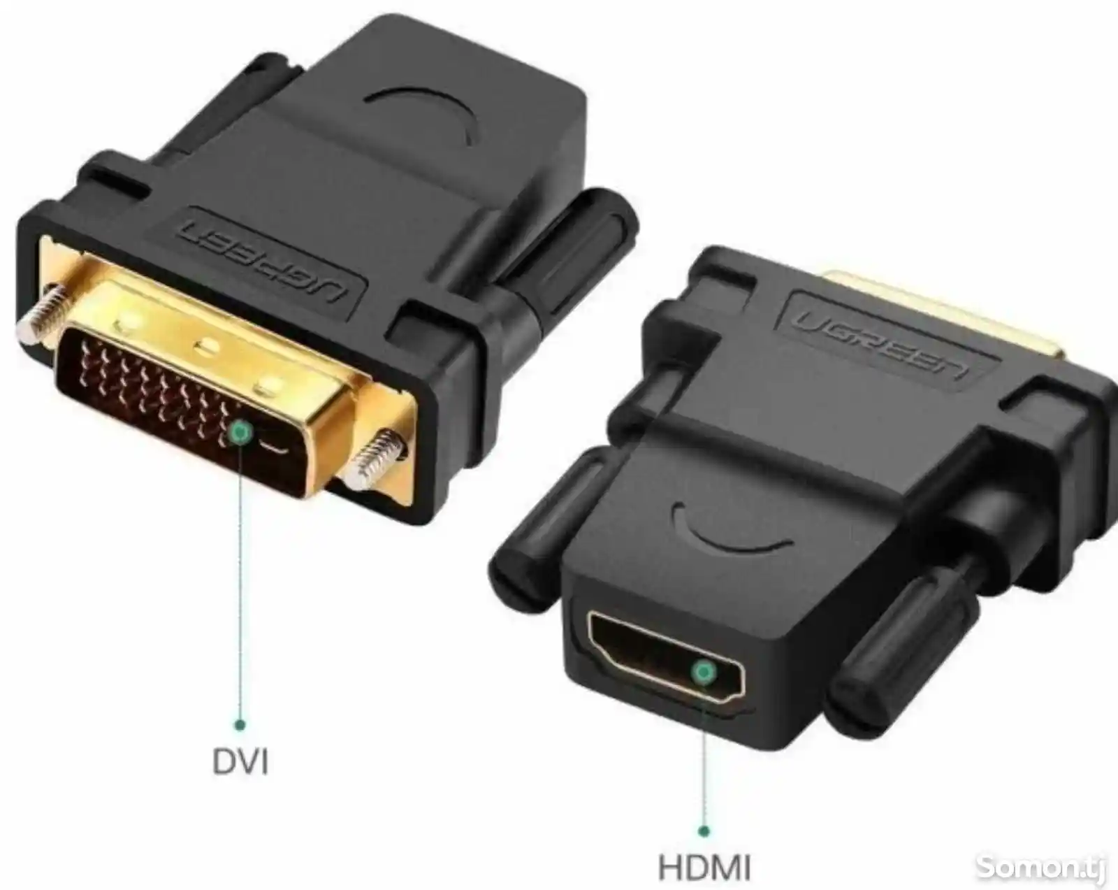 Адаптер UGreen HDMI - DVI-D 24+1 pin черный-4