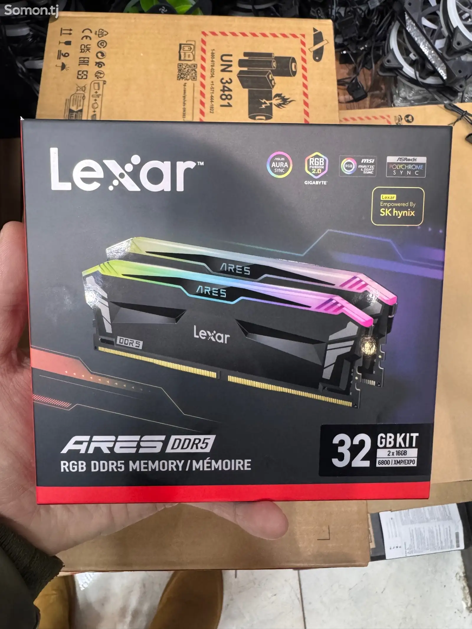 Оперативная память DDR5 Lexar 6800-1