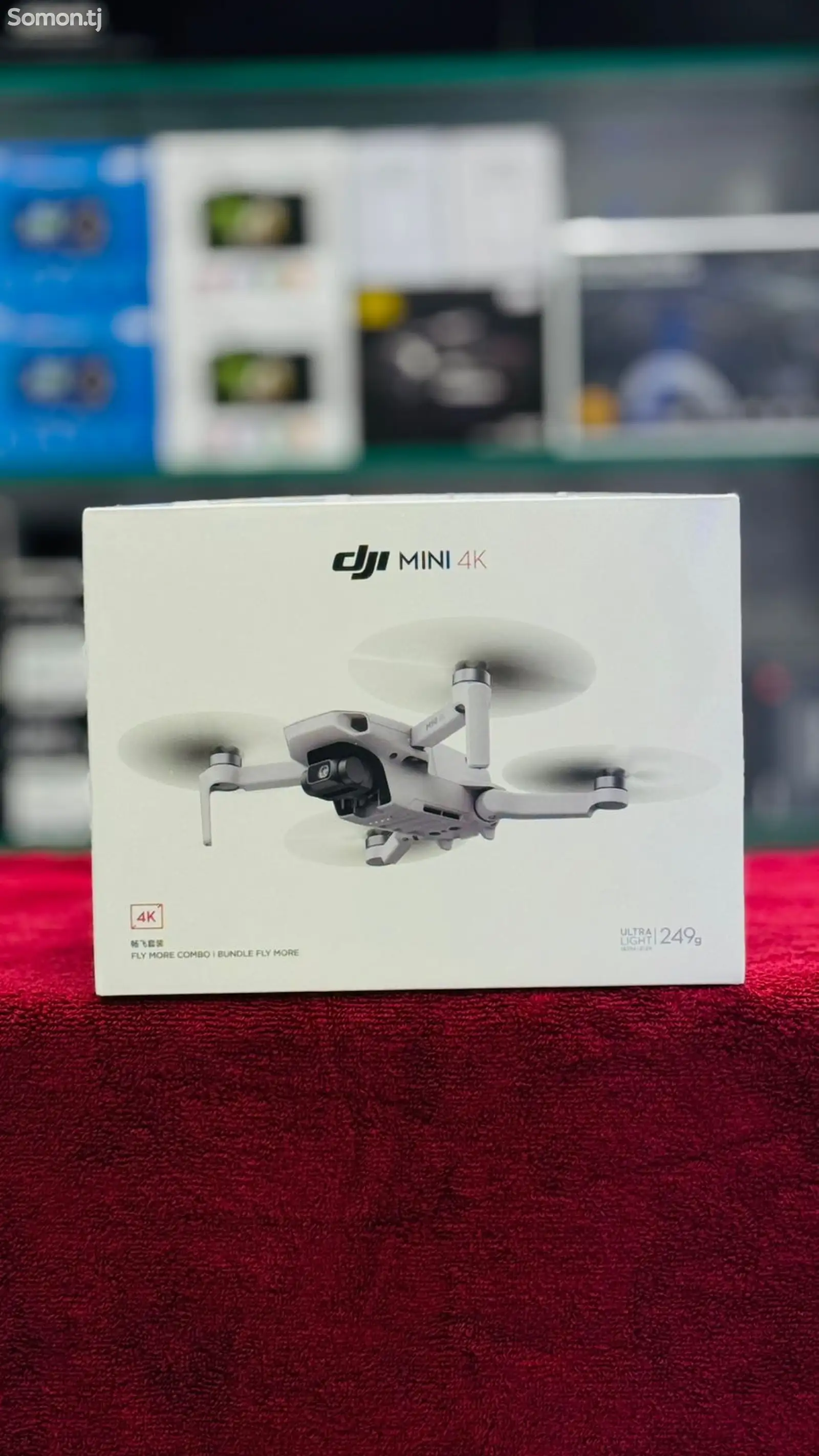 Квадрокоптер DJI mini 4K fly more combo-1