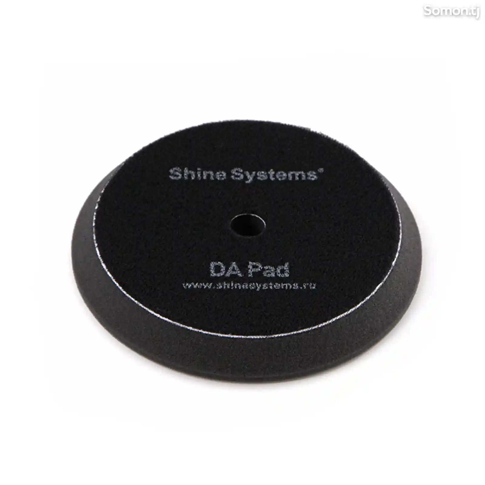 Shine Systems DA Foam Pad Black - полировальный круг ультрамягкий черный, 130 мм-2