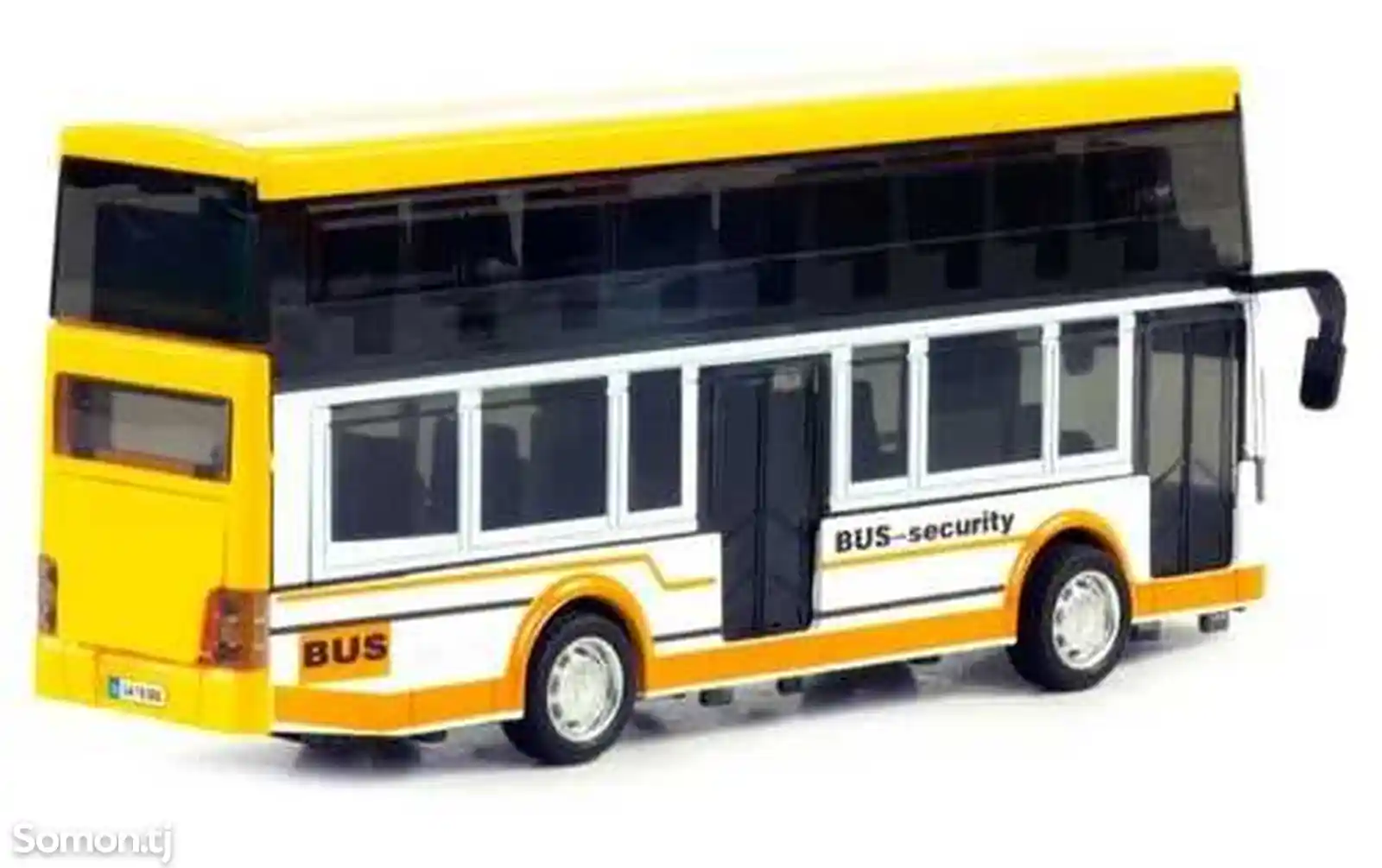 Металлический двухэтажный автобус-5