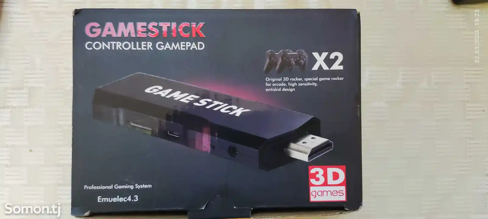 Игровая приставка консоль Game Stick 4K HD 3D-1