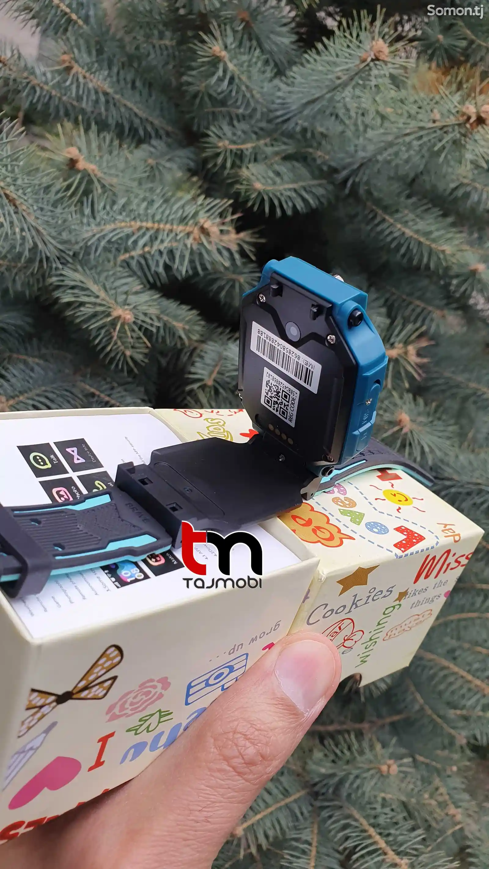 Детские умные часы TM-6 с GPS трекером-3