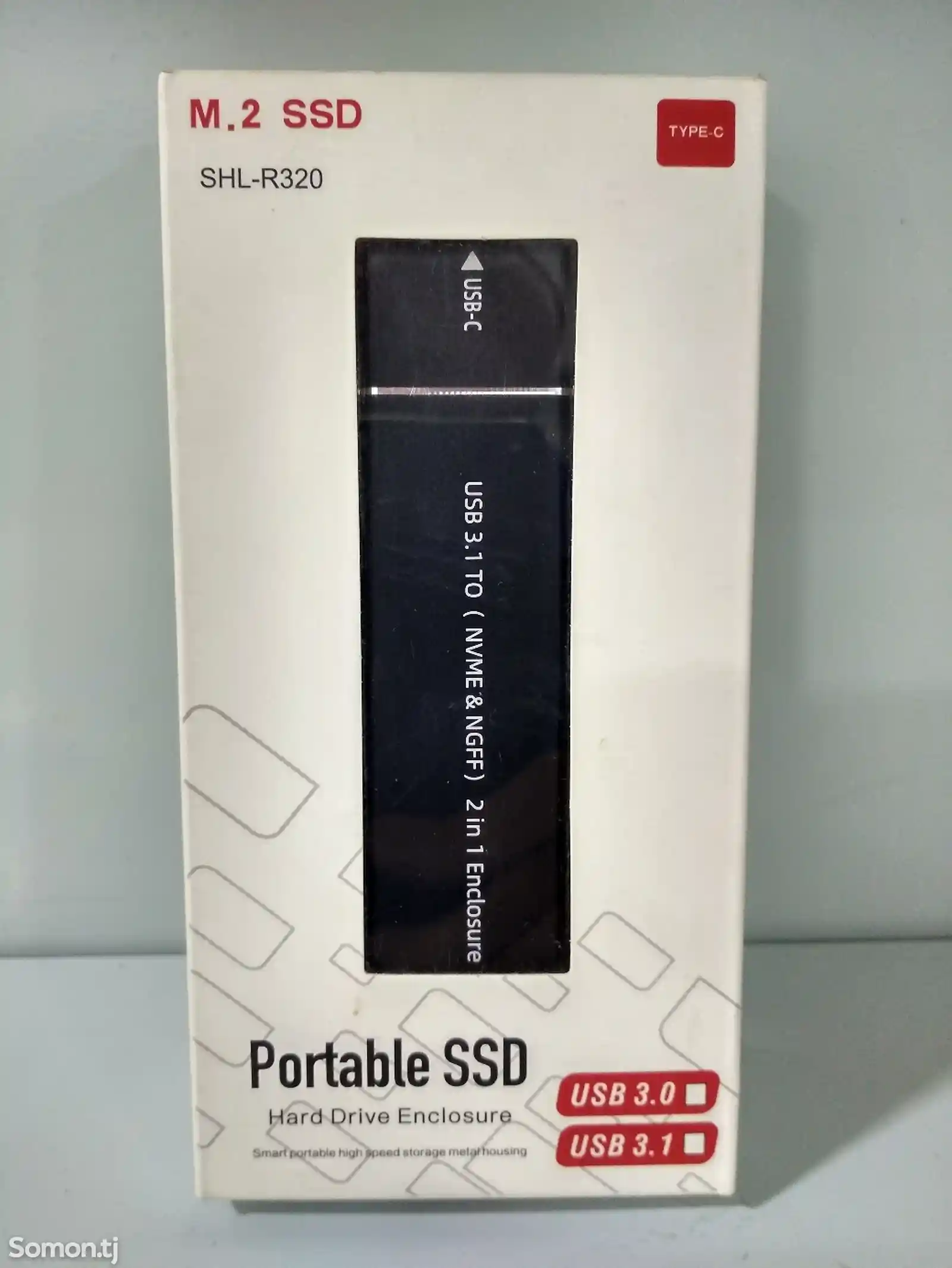 USB 3.0 Бокс для SSD M.2-1