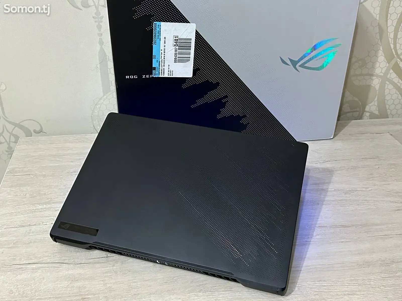 Нгутбук asus rog zephyrus i9-12900h rtx-3070ti-8gb 16/1014 2k 165hz-2