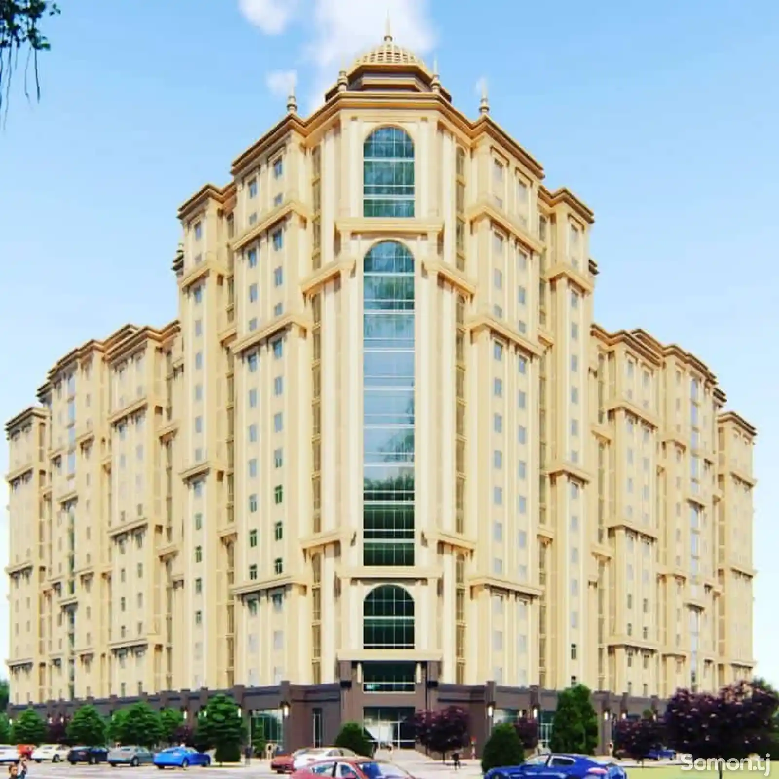 3-комн. квартира, 9 этаж, 93 м², Сино-4