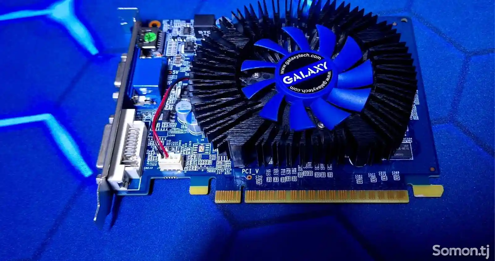 Видёокарта GALAXY NVIDIA GeForce GT220 1GB 128bit-1
