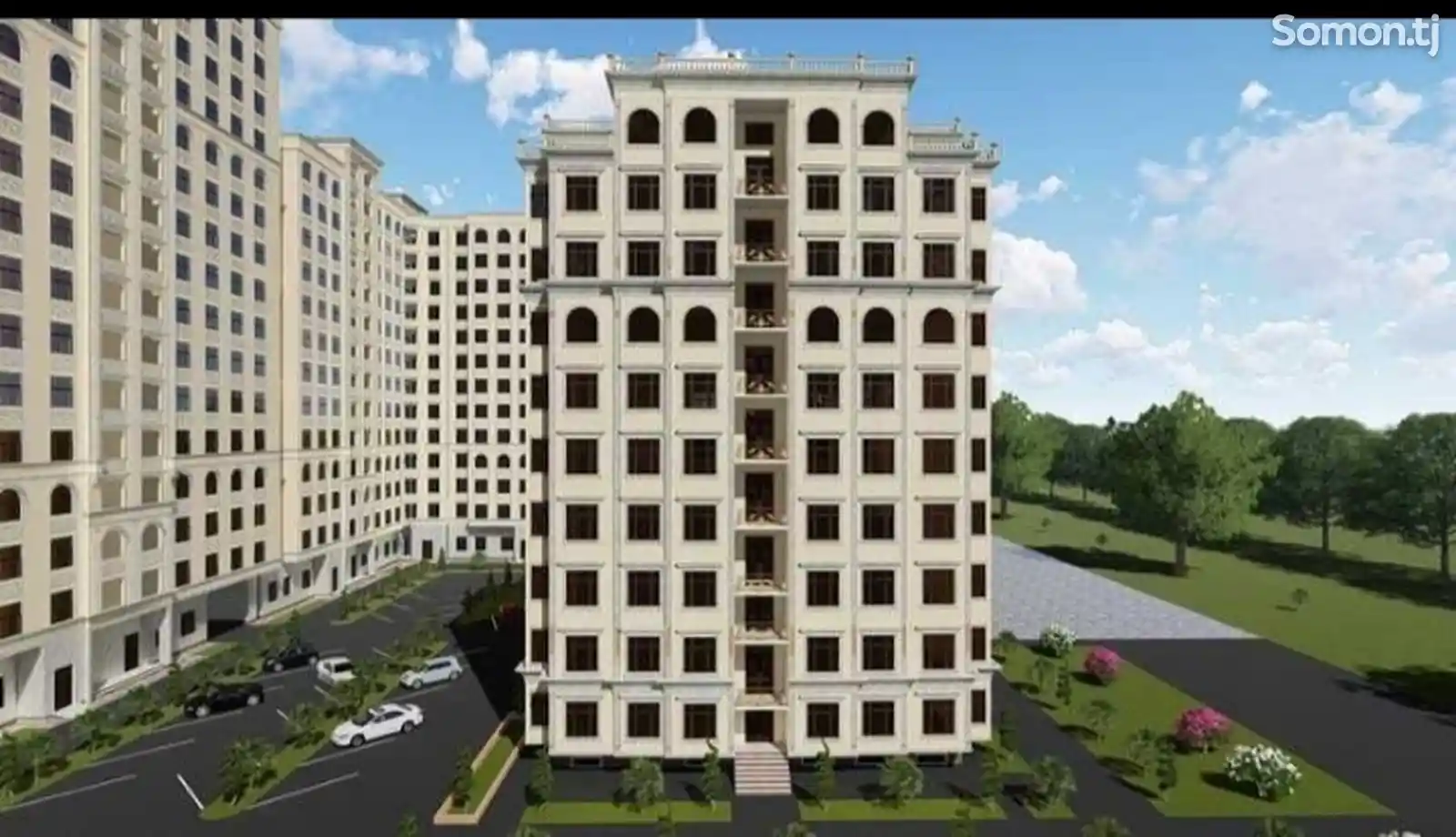 2-комн. квартира, 7 этаж, 62 м², Бозори Фаровон-4