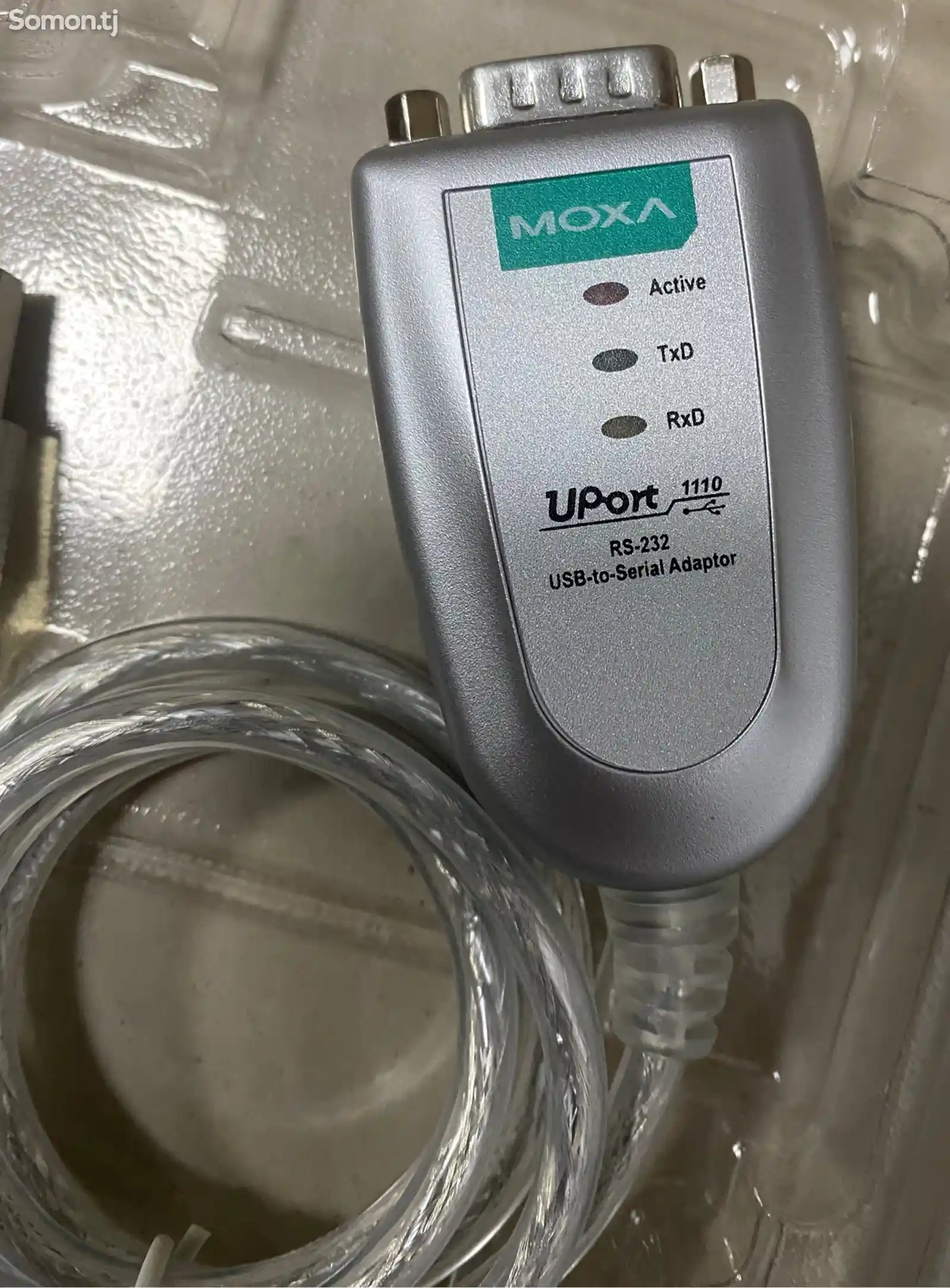 1-портовый преобразователь USB в RS-232 UPort 1110-2
