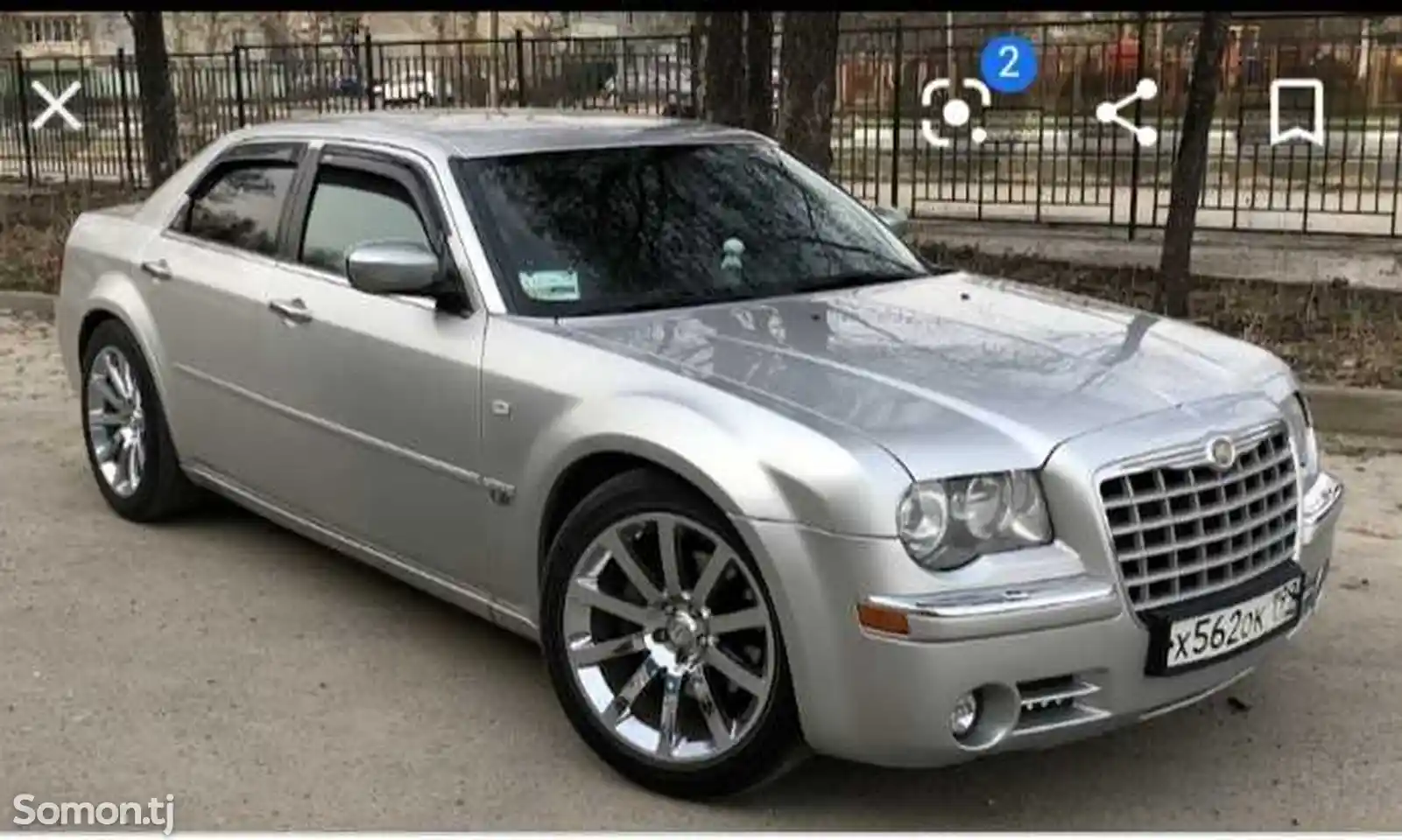 Крыло на Chrysler 300с-3