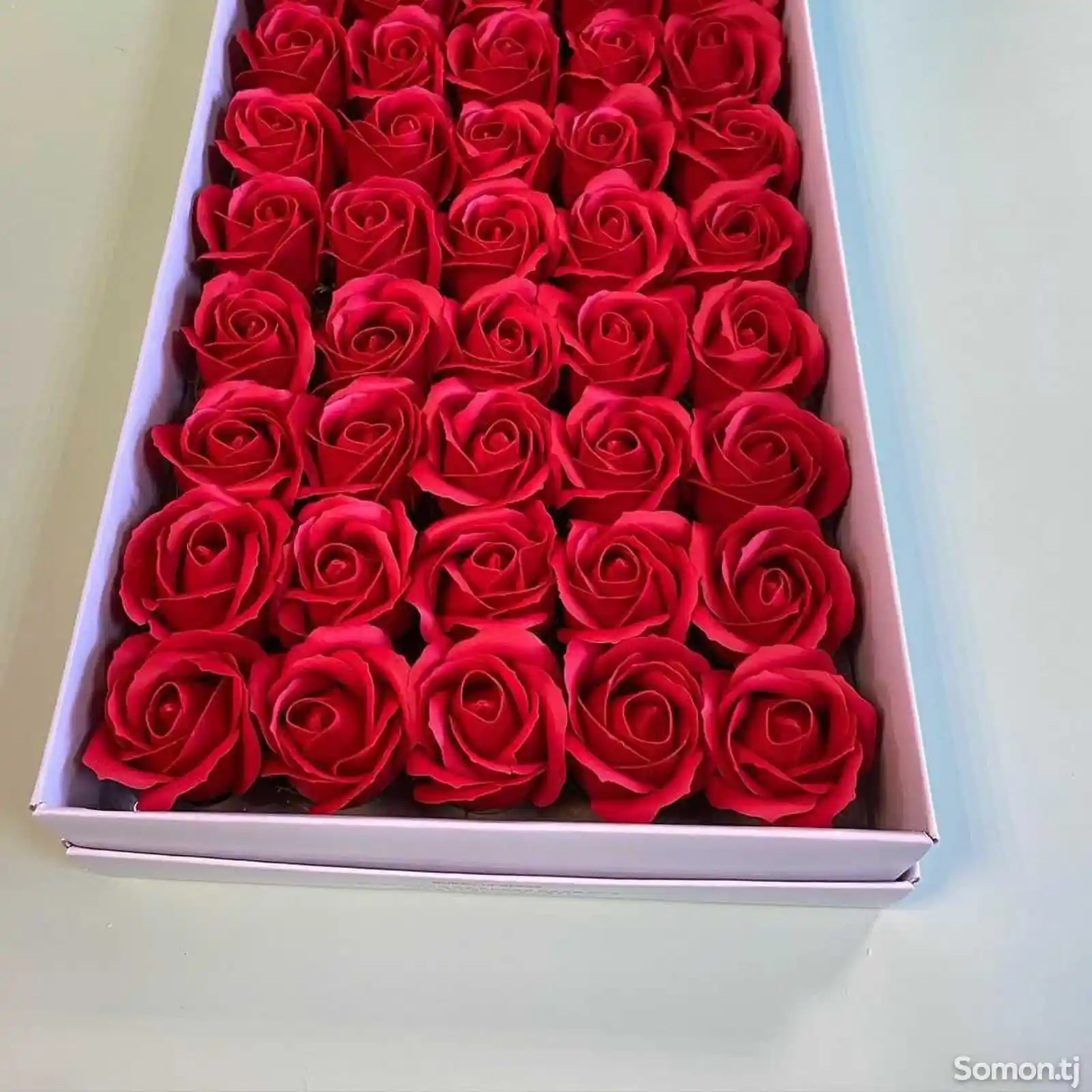 Мыльные розы в коробке на заказ-1