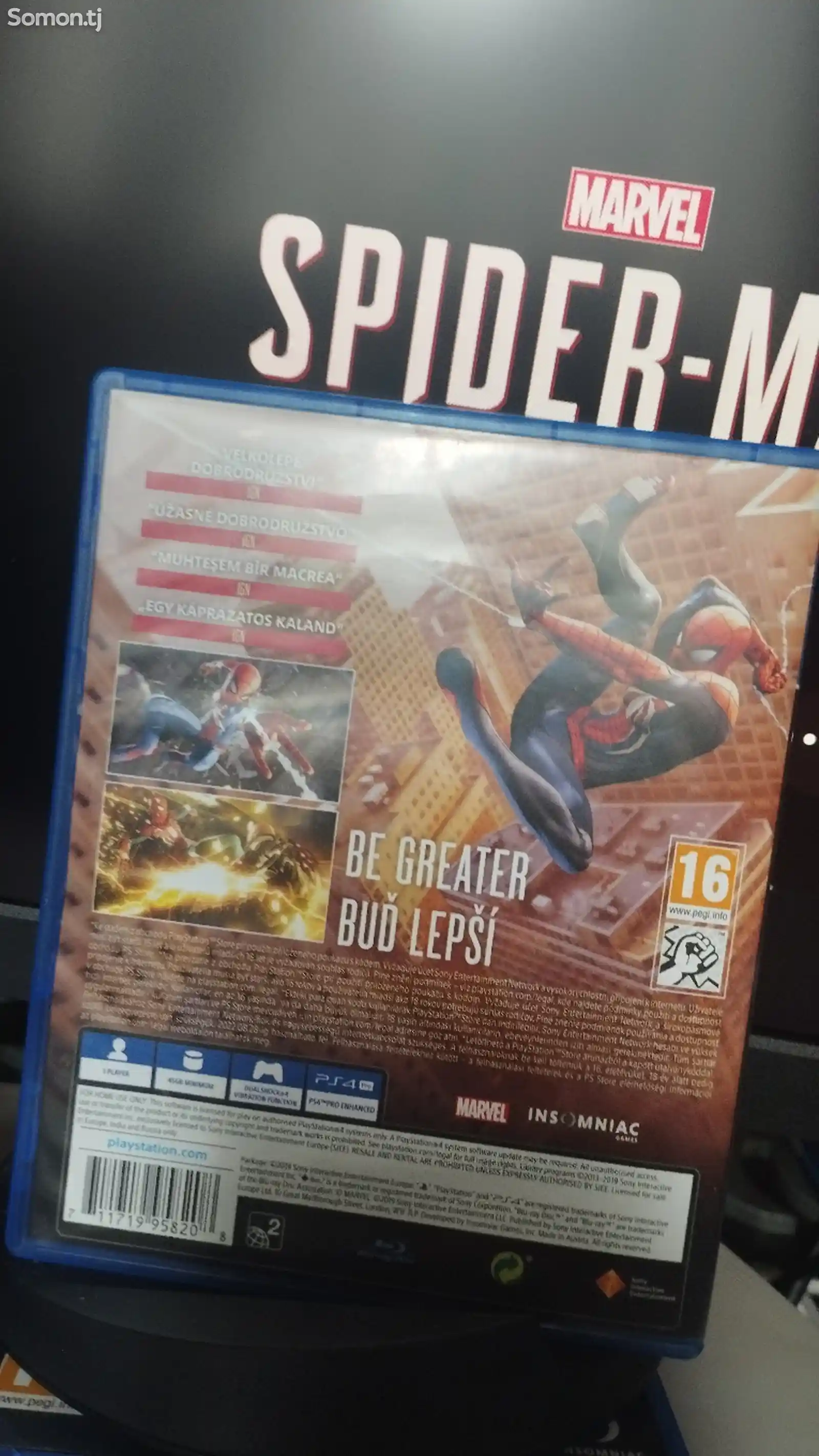 Игра Spider-Man PS4-2