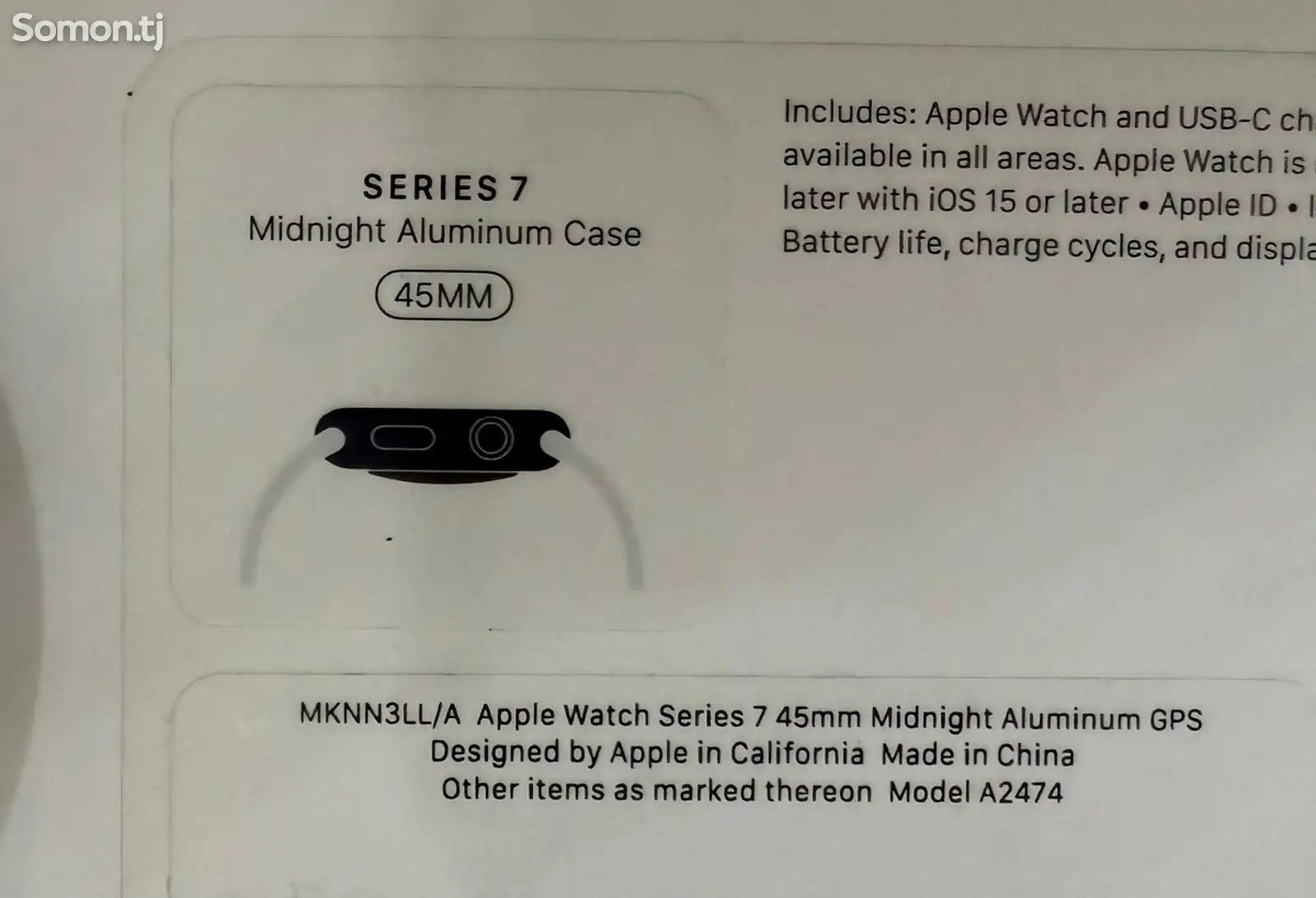 Apple Watch Series 7 45mm Midnight-2