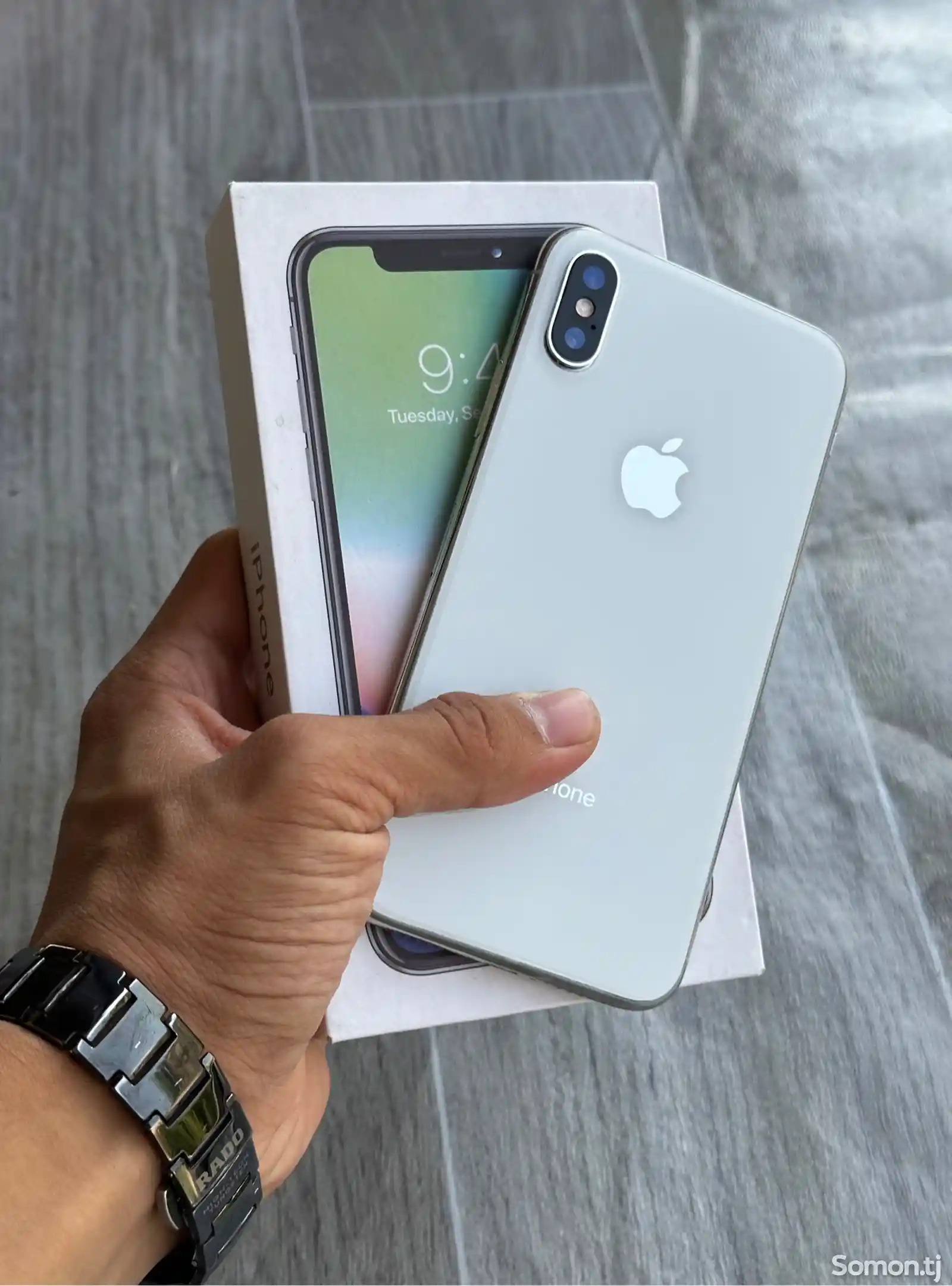 Apple iPhone X, 256 gb, Silver-1