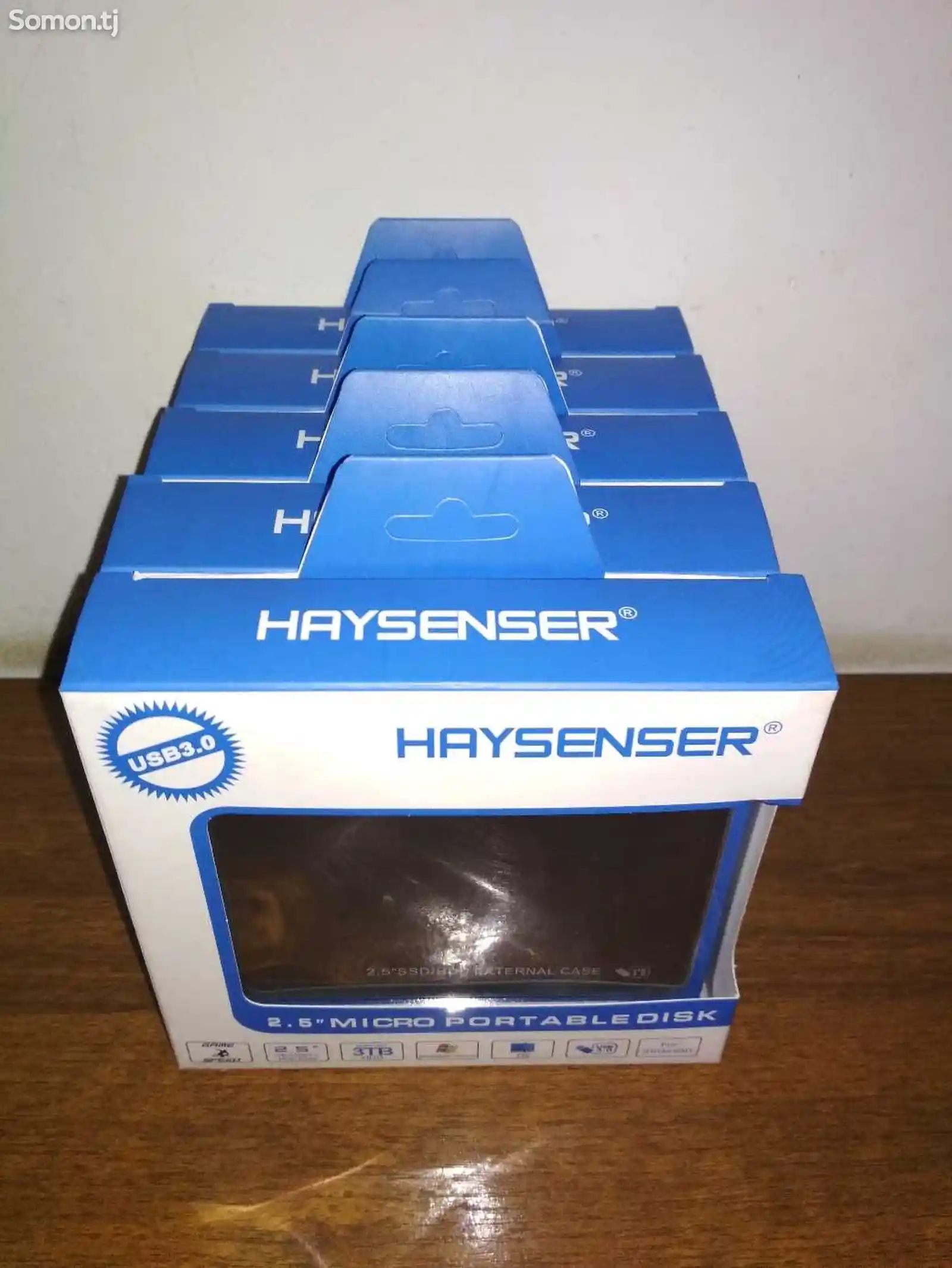 Контейнеры для Sata жестких дисков и SSD накопителей Haysenser USB 3.0-1