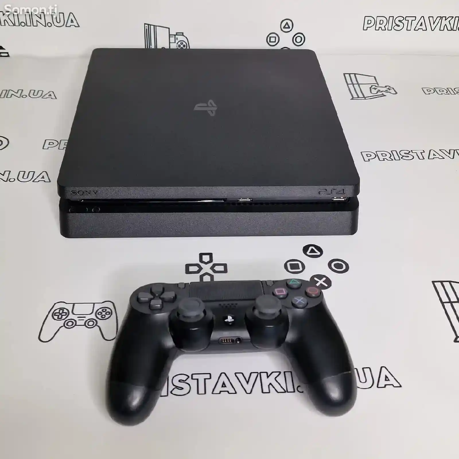 Игровая приставка Sony Playstation 4 Slim Black Edition-5