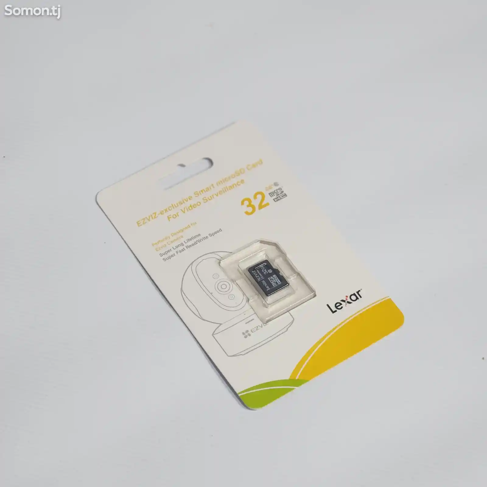 Микро SD флешкарта Lexar 32GB для камер видеонаблюдений-3