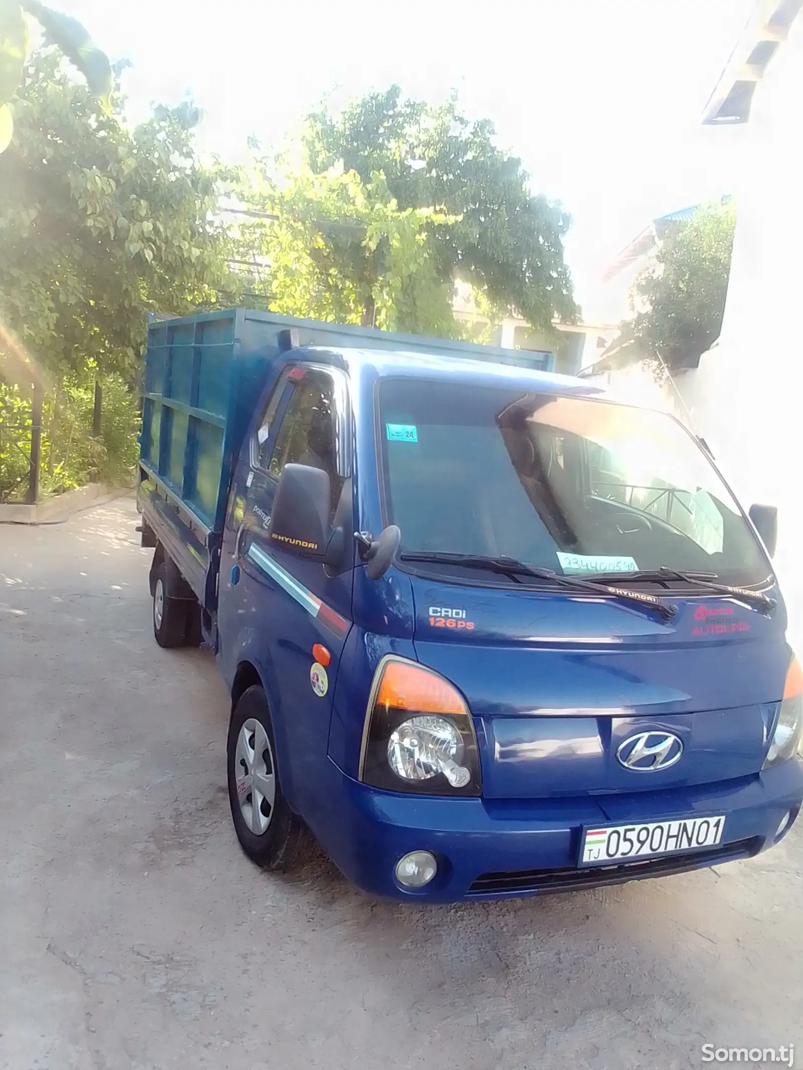 Бортовой автомобиль Hyundai Porter, 2009-1