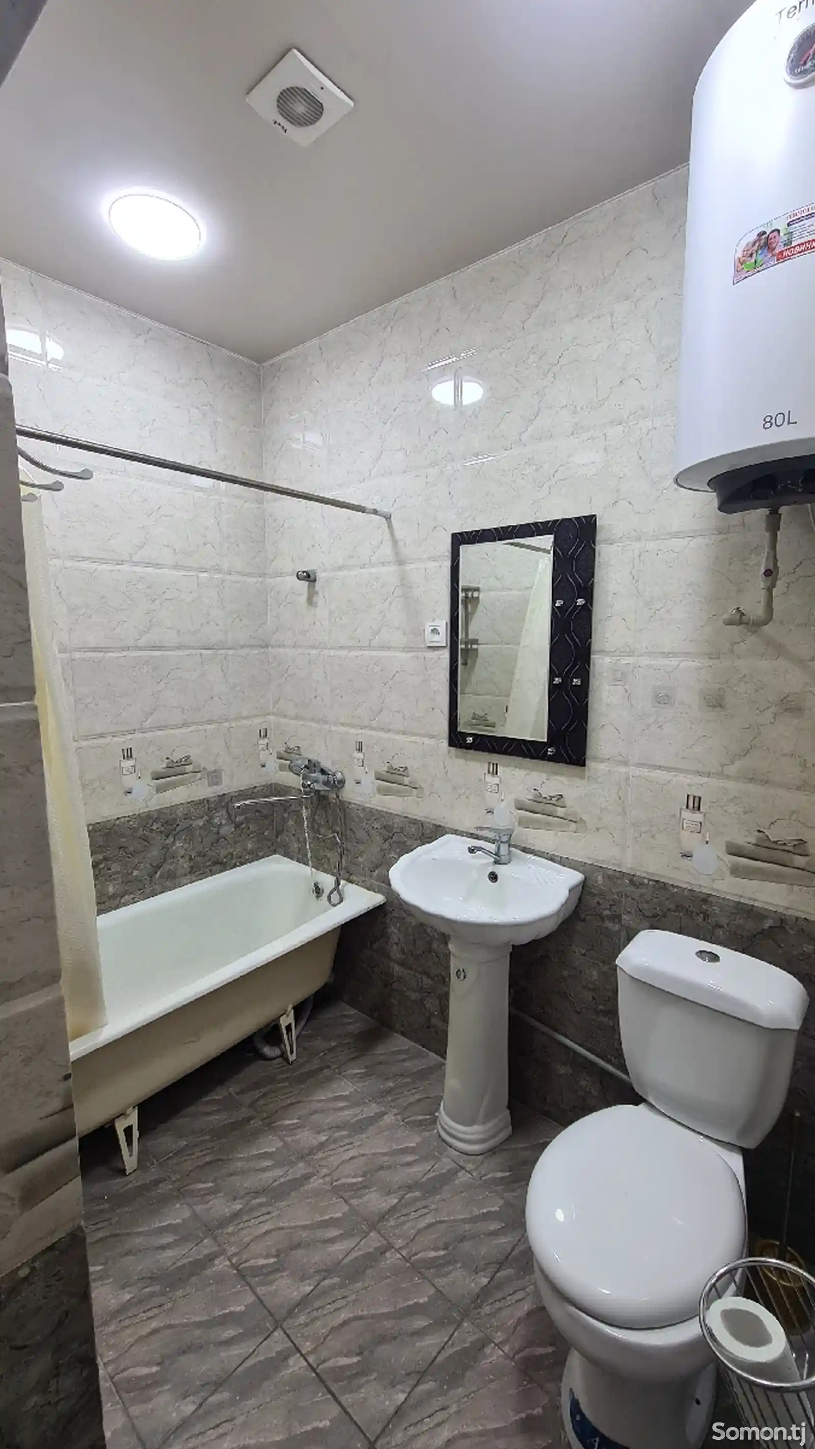 2-комн. квартира, 4 этаж, 50м², Сомони-5